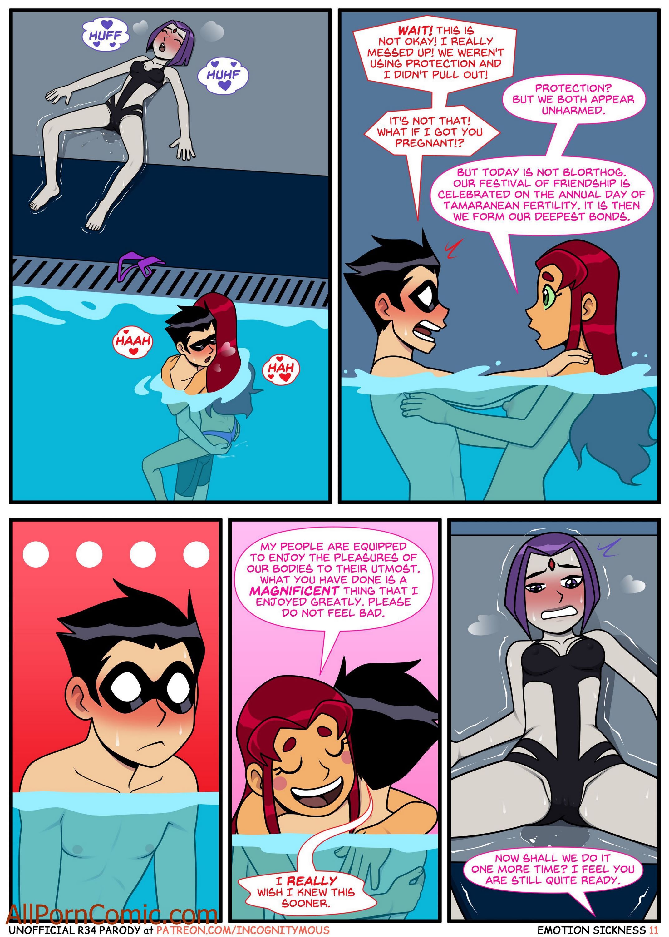Emotional Sickness (Teen Titans) [Incognitymous], Emotional Sickness 1, page 11 of 53