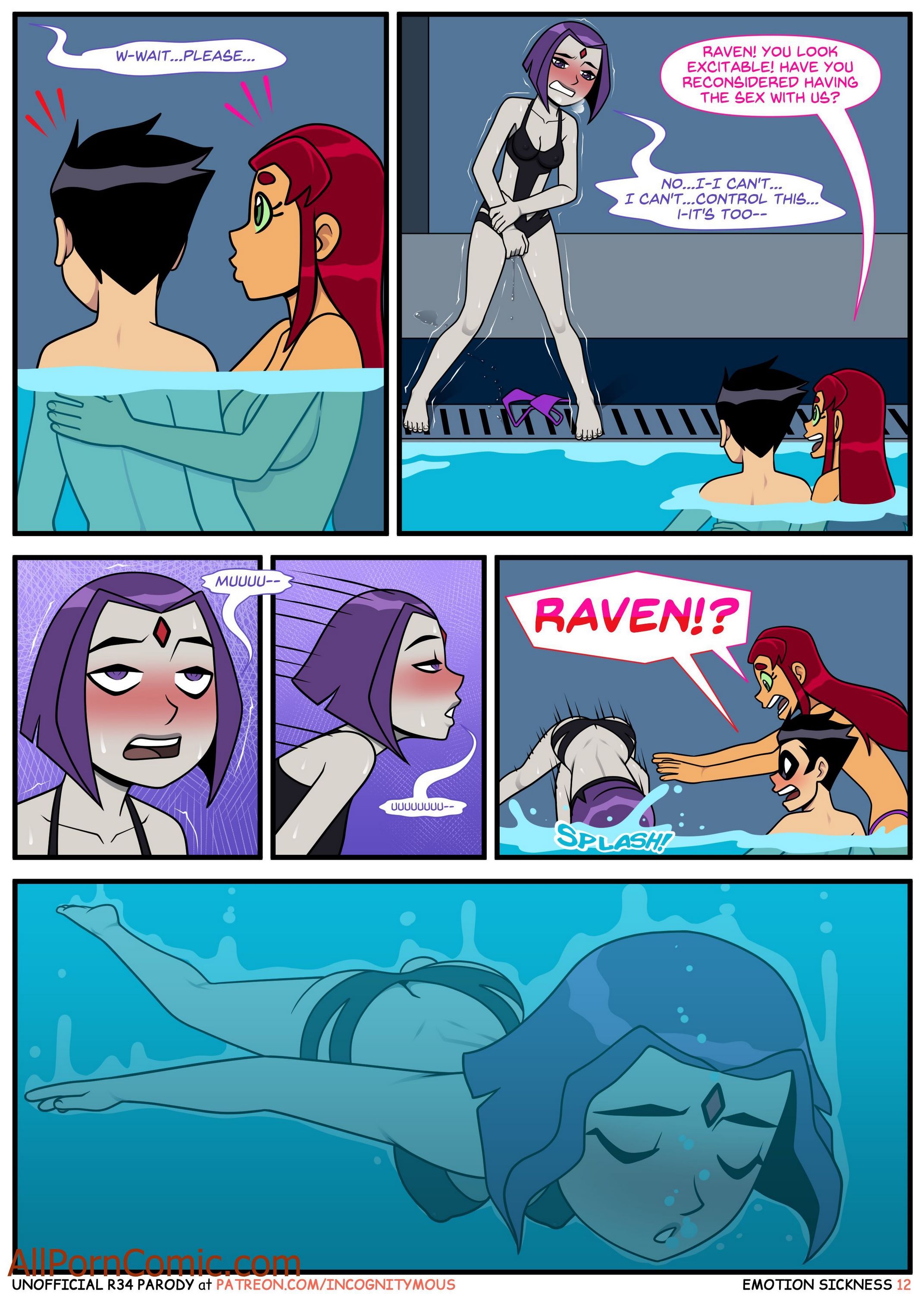 Emotional Sickness (Teen Titans) [Incognitymous], Emotional Sickness 1, page 12 of 53