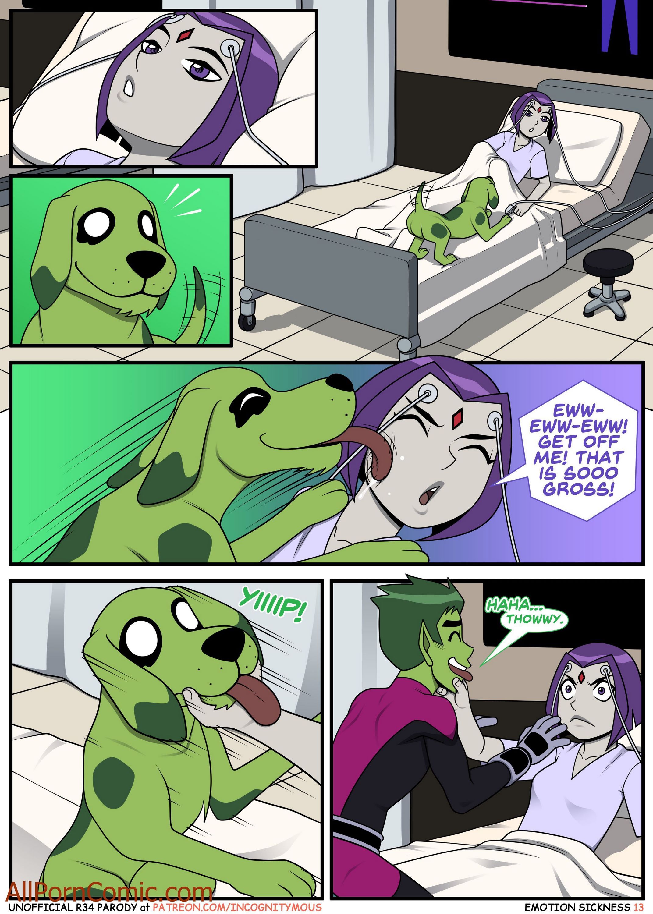 Emotional Sickness (Teen Titans) [Incognitymous], Emotional Sickness 1, page 13 of 53