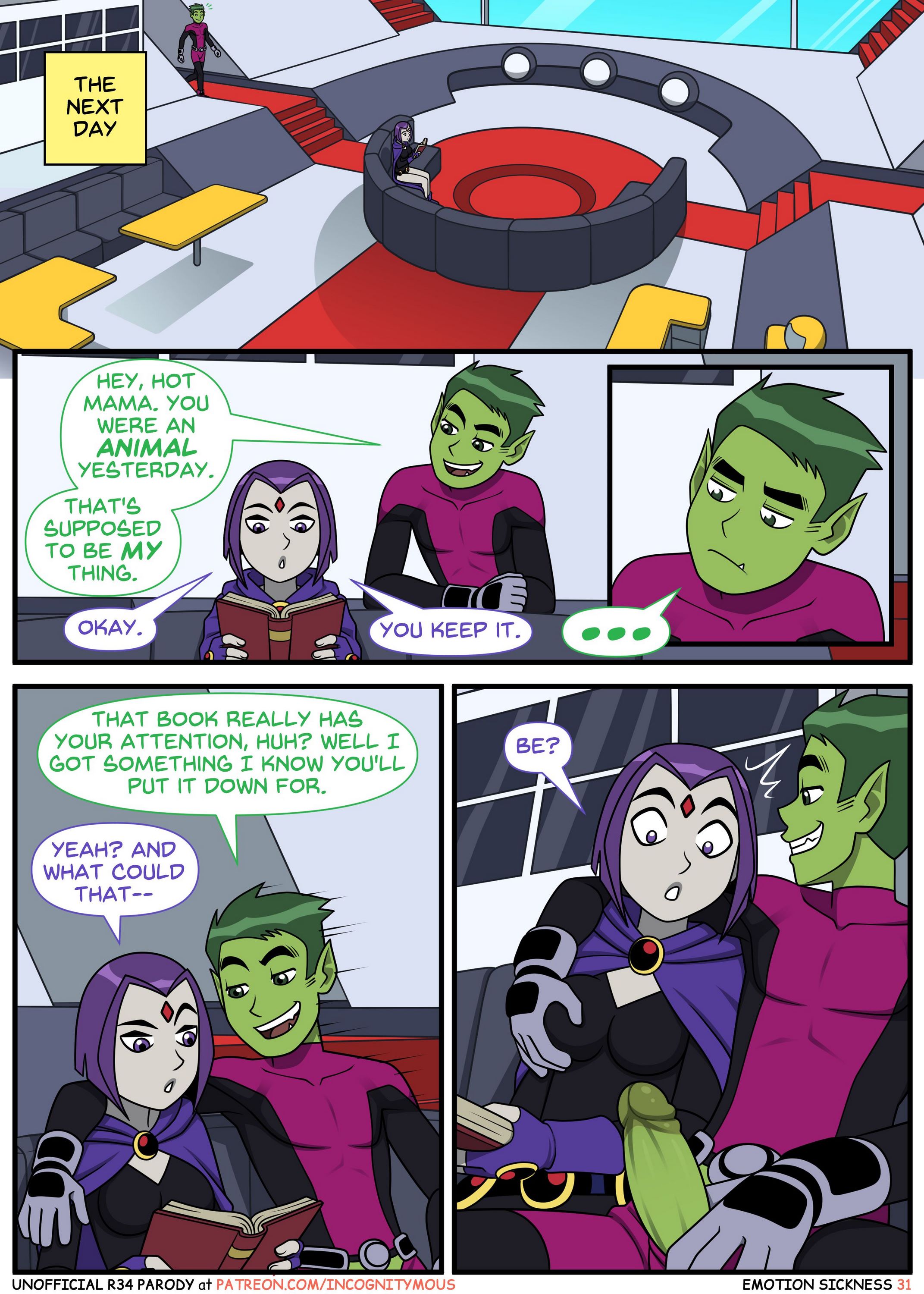 Emotional Sickness (Teen Titans) [Incognitymous], Emotional Sickness 1, page 30 of 53