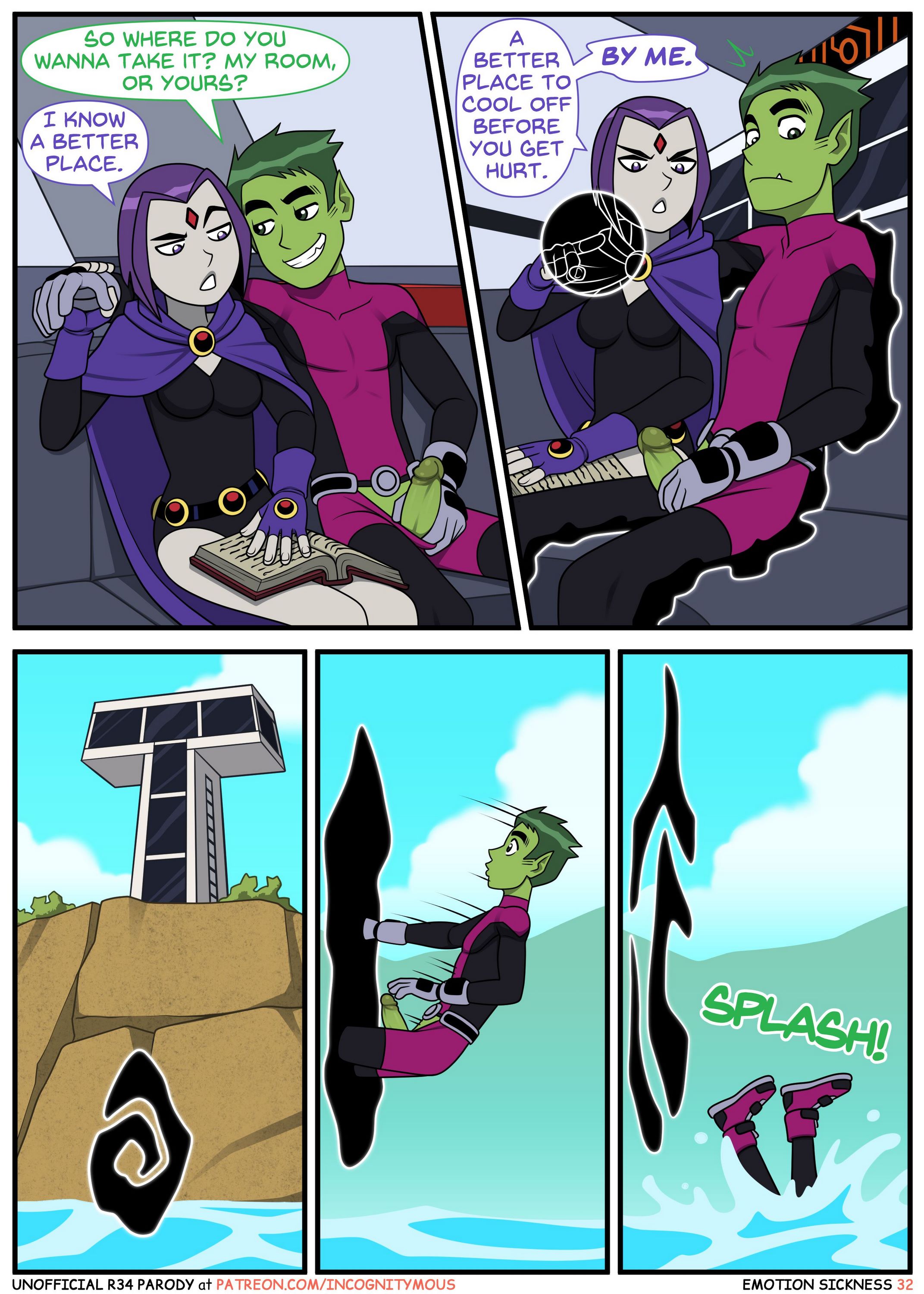 Emotional Sickness (Teen Titans) [Incognitymous], Emotional Sickness 1, page 31 of 53