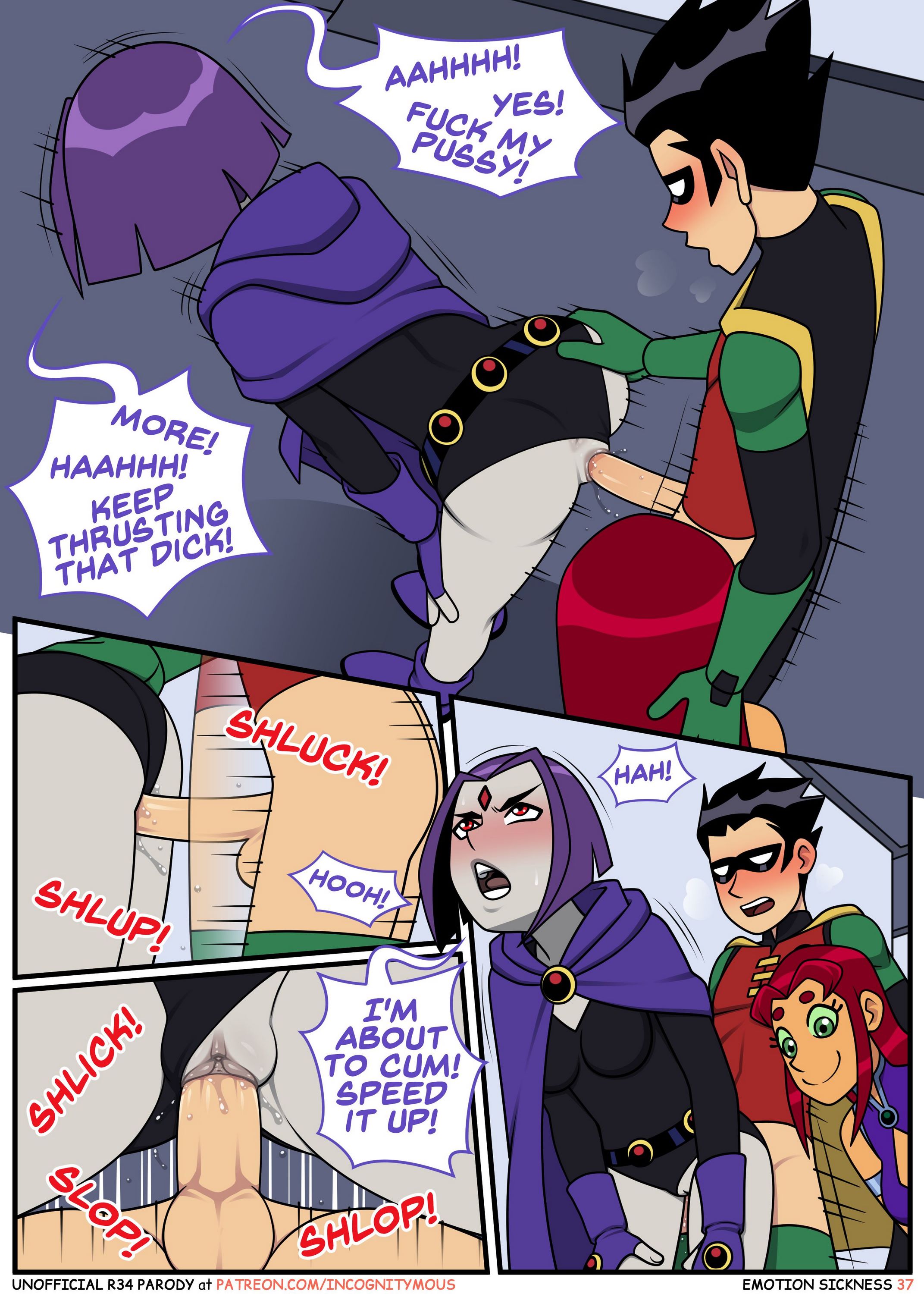 Emotional Sickness (Teen Titans) [Incognitymous], Emotional Sickness 1, page 36 of 53