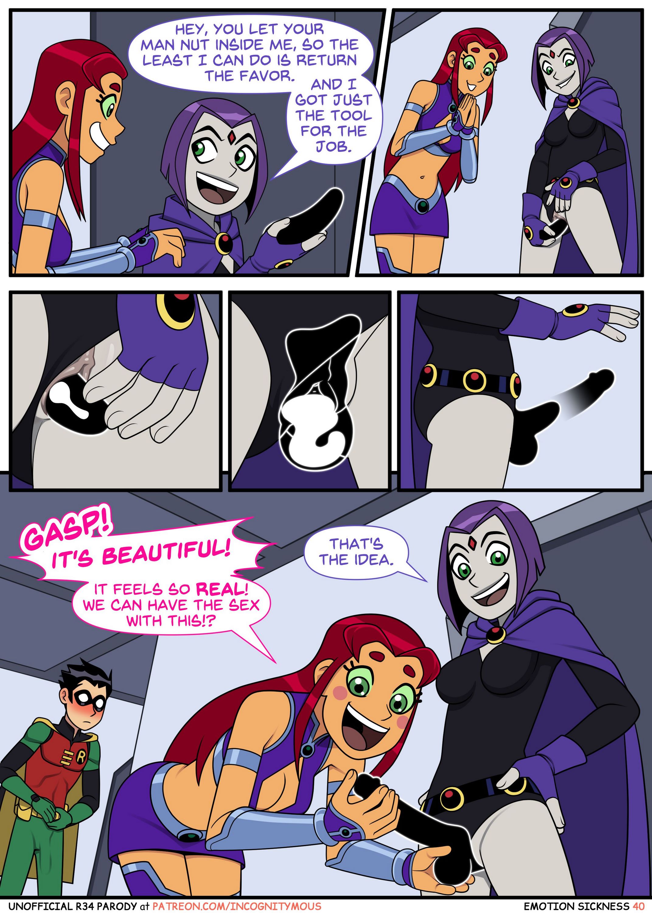 Emotional Sickness (Teen Titans) [Incognitymous], Emotional Sickness 1, page 39 of 53