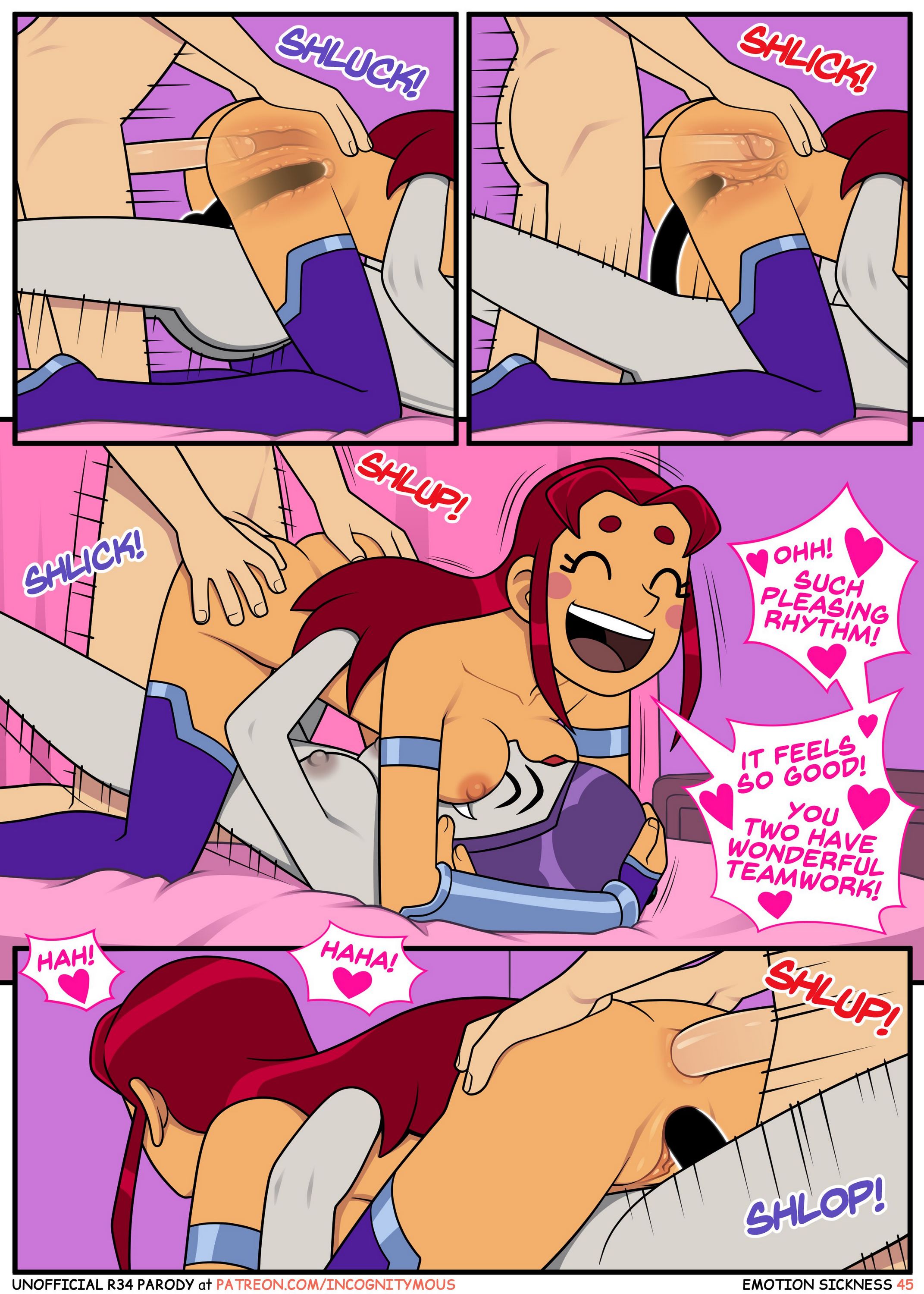 Emotional Sickness (Teen Titans) [Incognitymous], Emotional Sickness 1, page 44 of 53