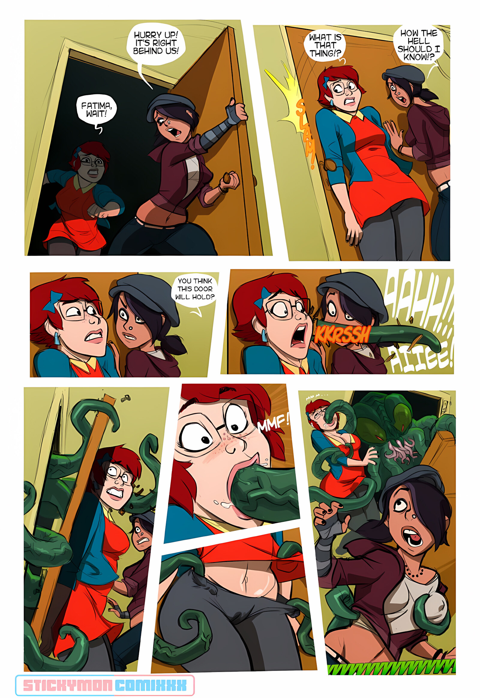 Faith And Fatima- Fan Friction [StickyMon], Faith And Fatima- Fan Friction, page 1 of 4