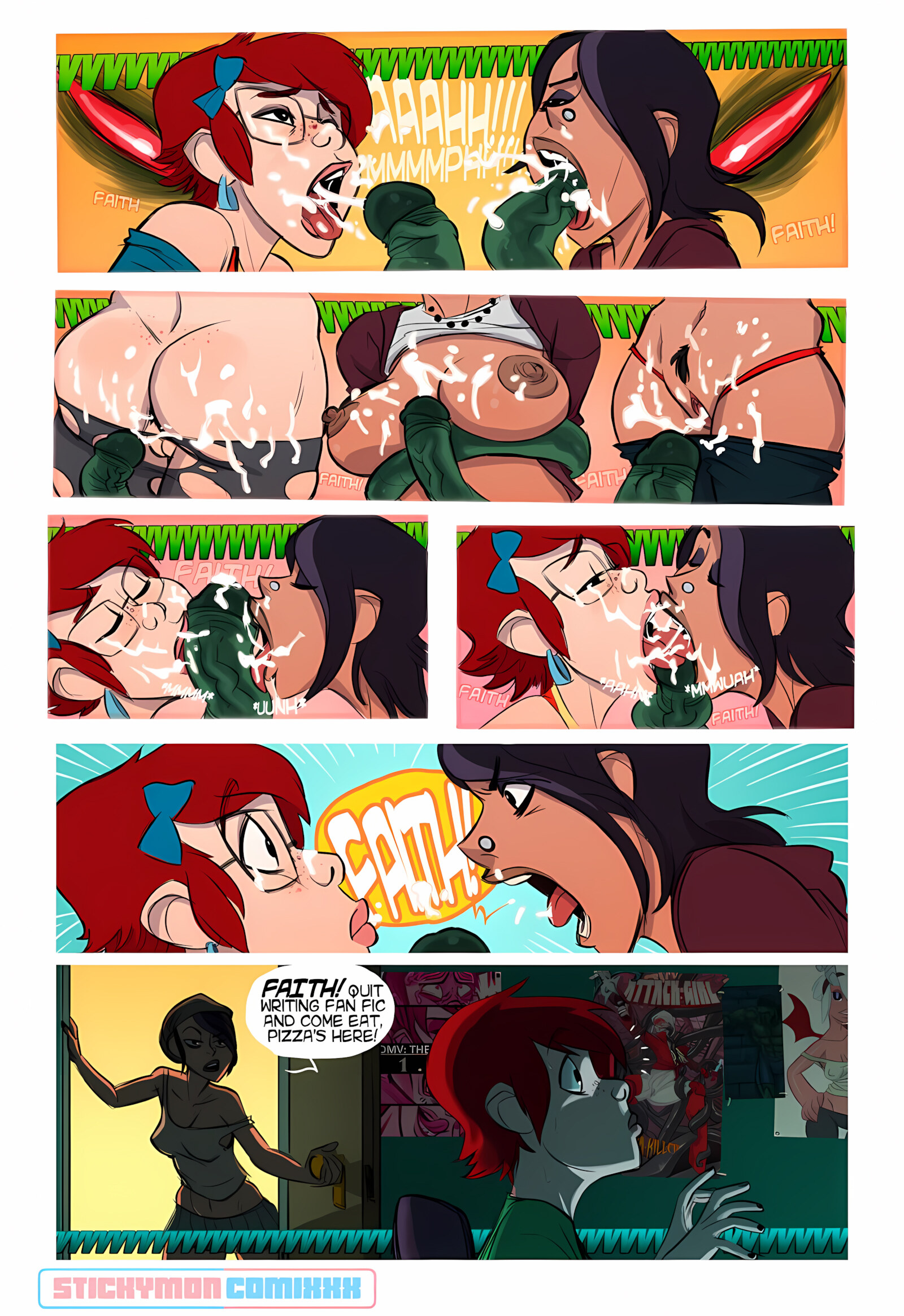 Faith And Fatima- Fan Friction [StickyMon], Faith And Fatima- Fan Friction, page 3 of 4