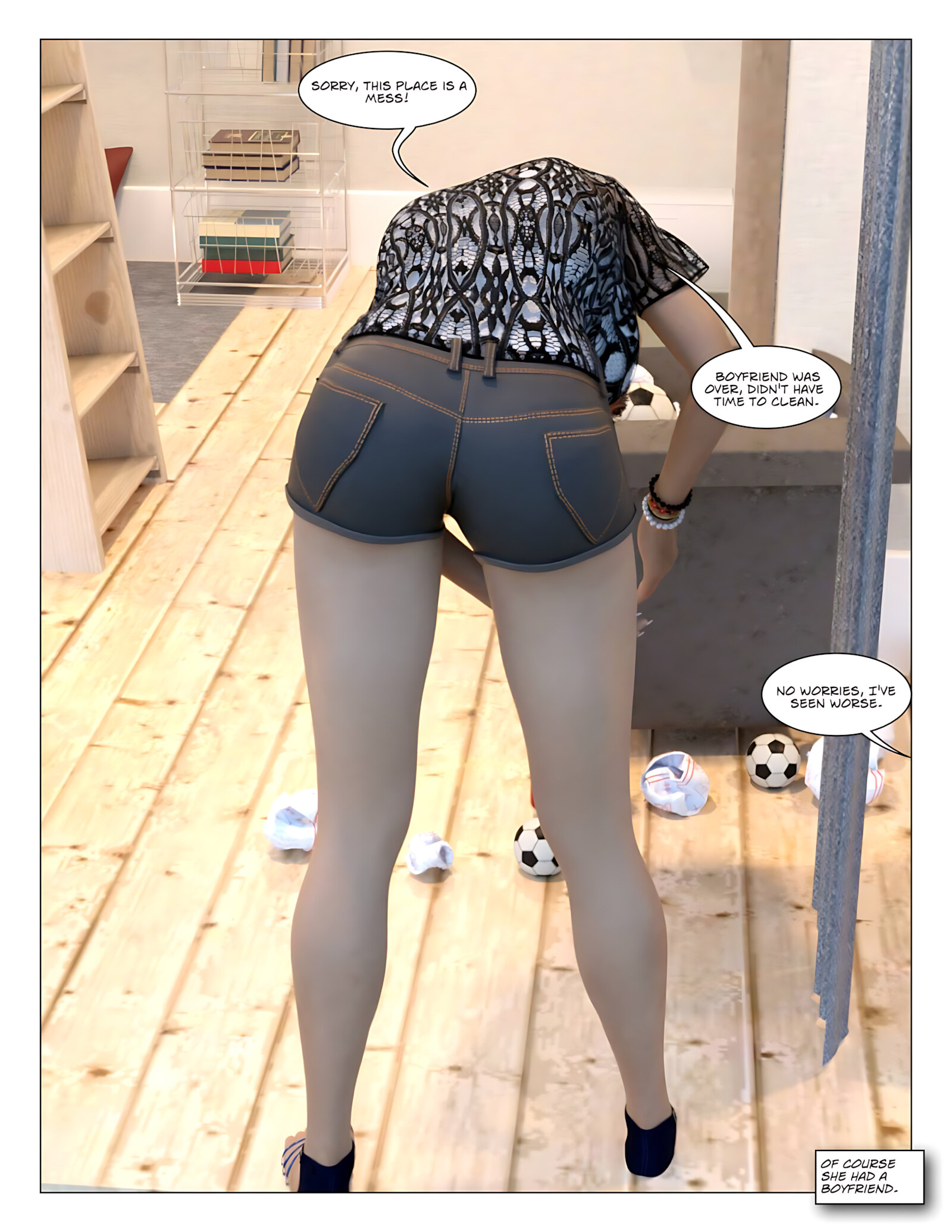 Fitting In [Bacchus Comics], Fitting In, page 12 of 139
