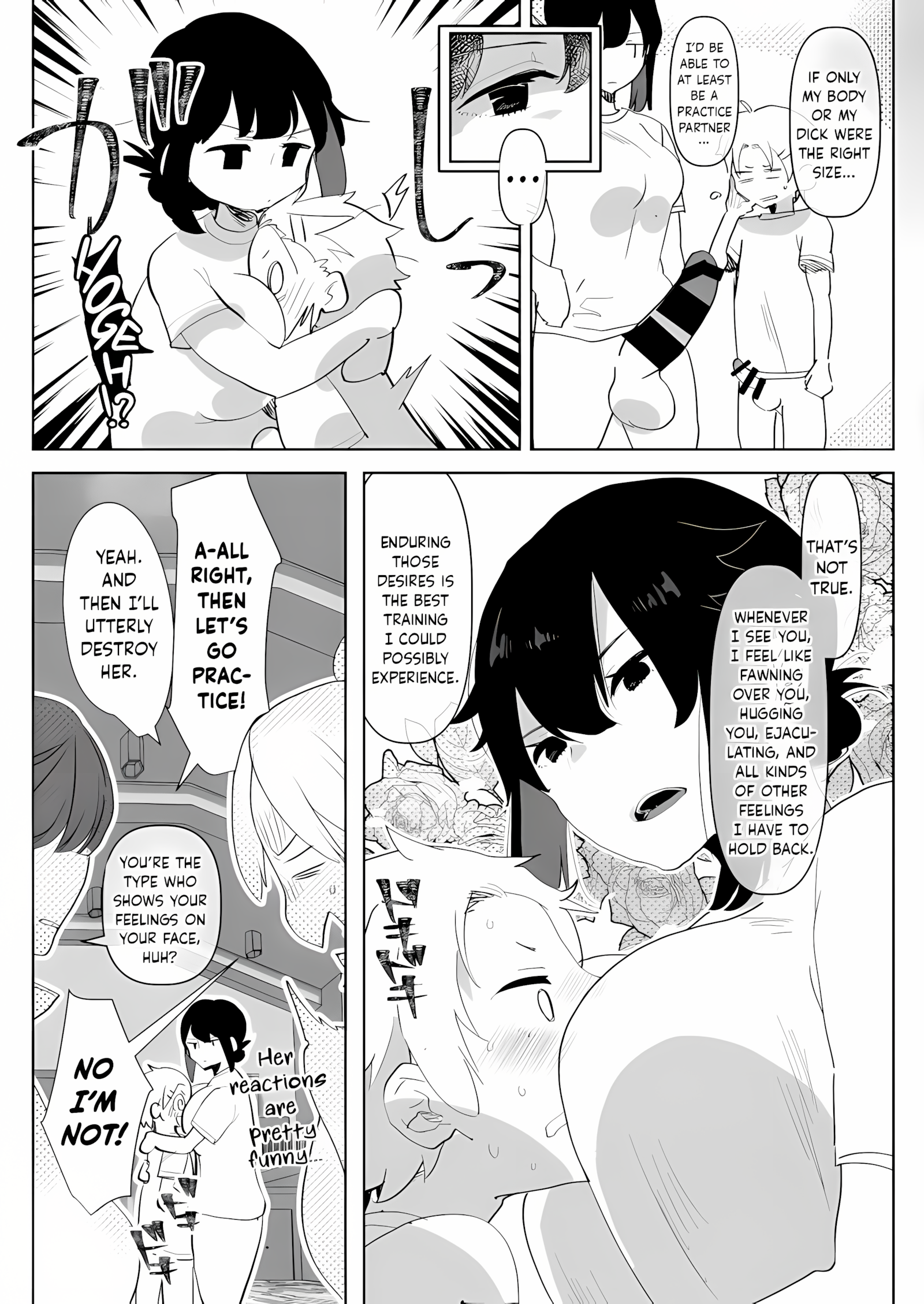 Futanari Osananajimi to Ore to Futanari Ojou-sama [Aimaitei umami], Futanari Osananajimi to Ore to Futanari Ojou-sama, page 18 of 37