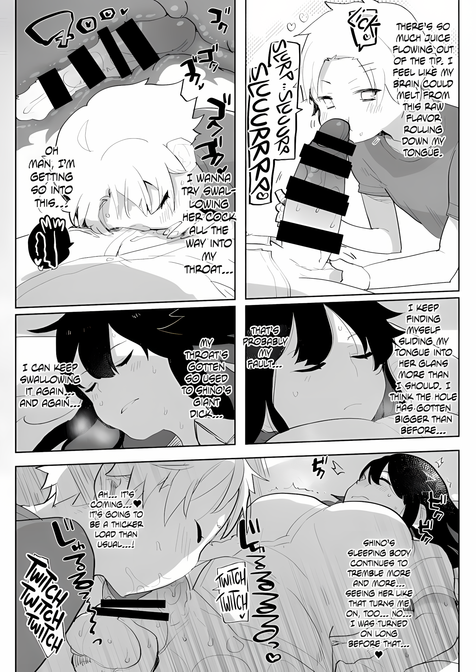 Futanari Osananajimi to Ore to Futanari Ojou-sama [Aimaitei umami], Futanari Osananajimi to Ore to Futanari Ojou-sama, page 8 of 37