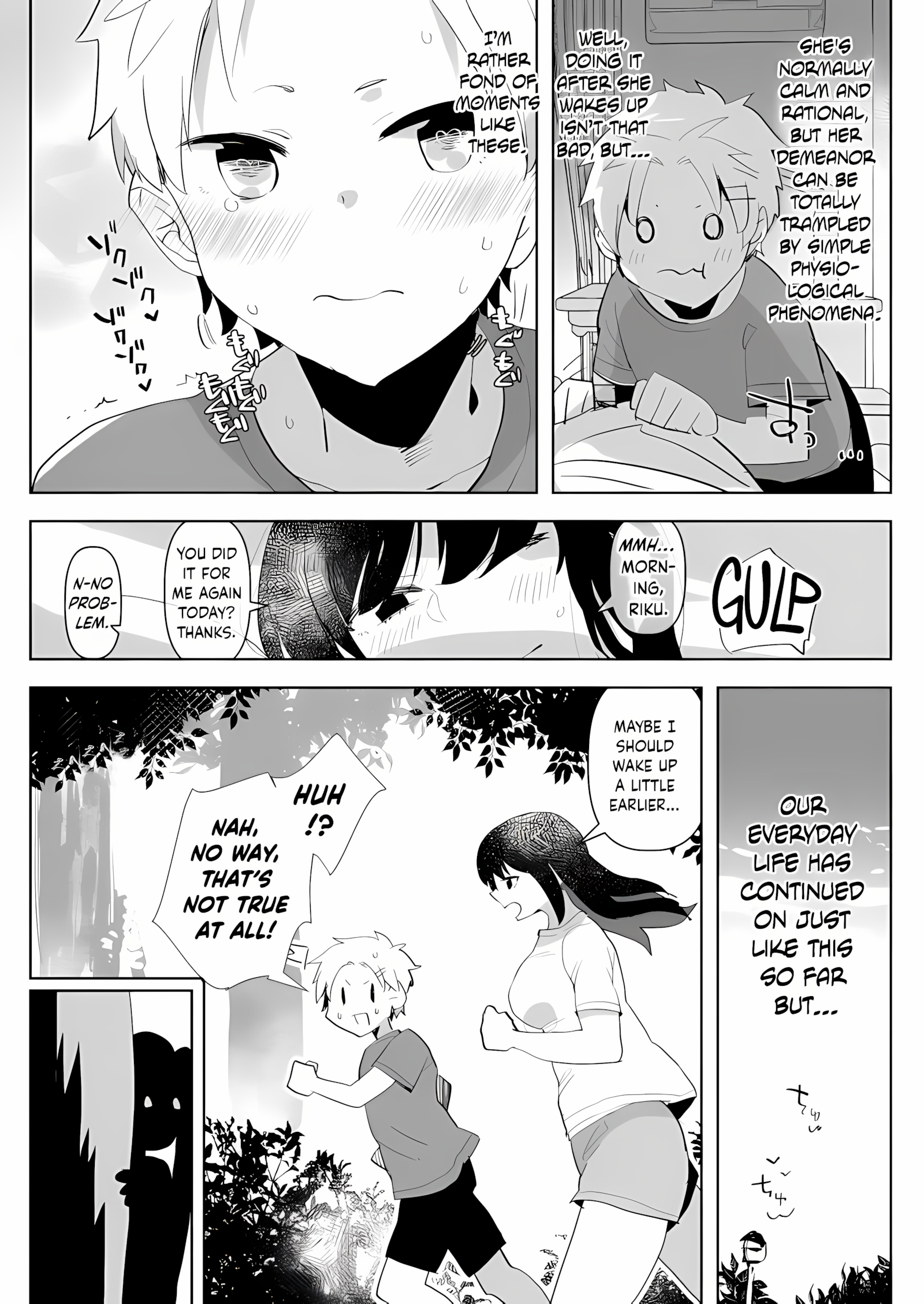 Futanari Osananajimi to Ore to Futanari Ojou-sama [Aimaitei umami], Futanari Osananajimi to Ore to Futanari Ojou-sama, page 10 of 37