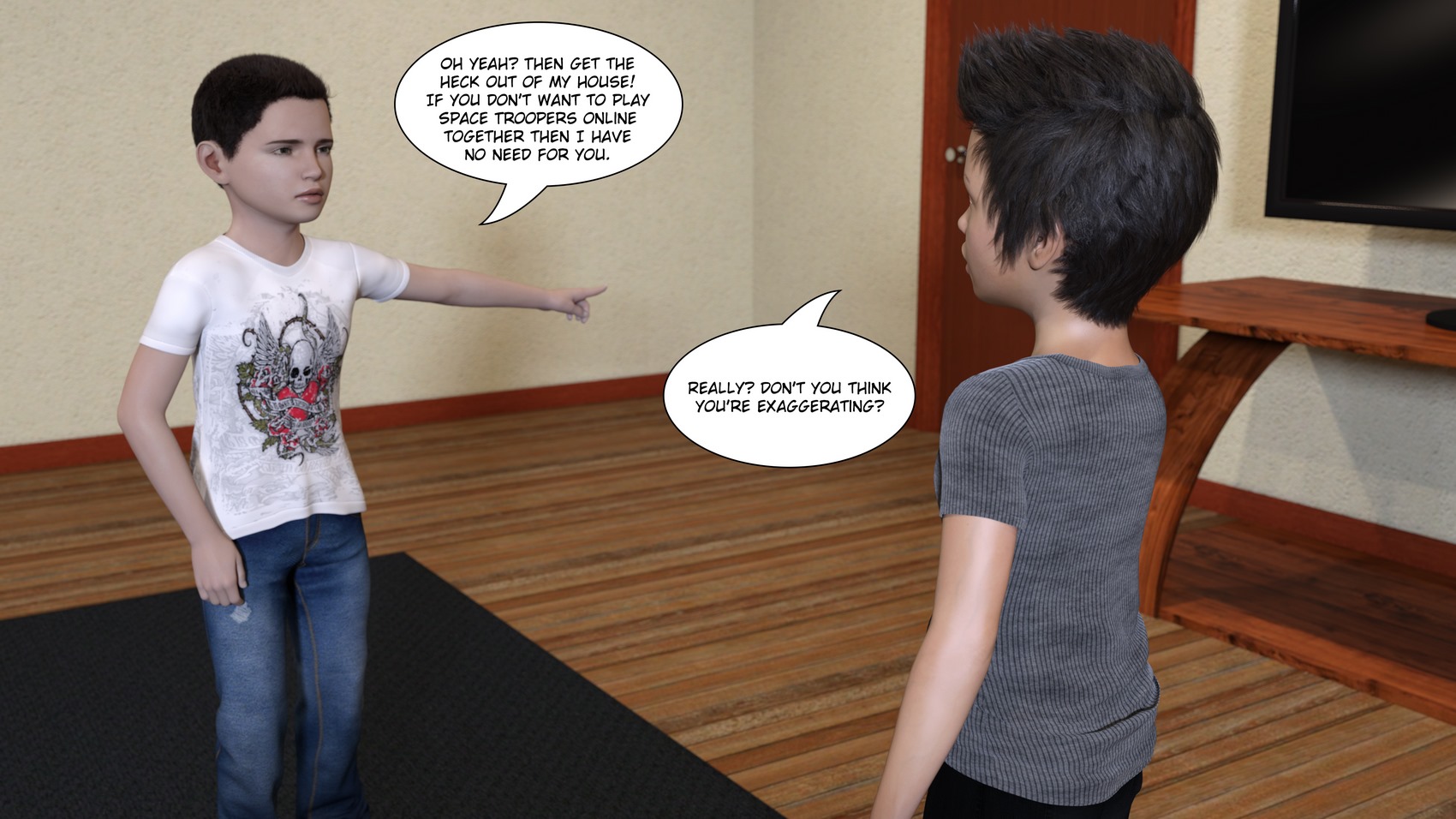 Game Over [Kakiharad], Game Over, page 5 of 54