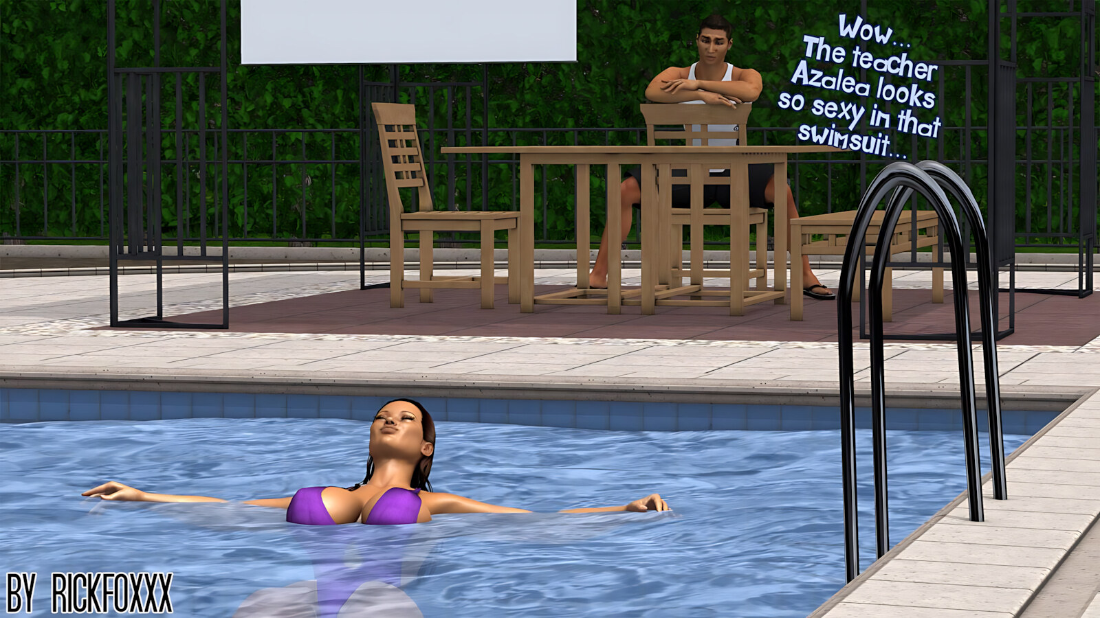 Heavenly Pool Lesson [The FOXXX], Heavenly Pool Lesson, page 18 of 54