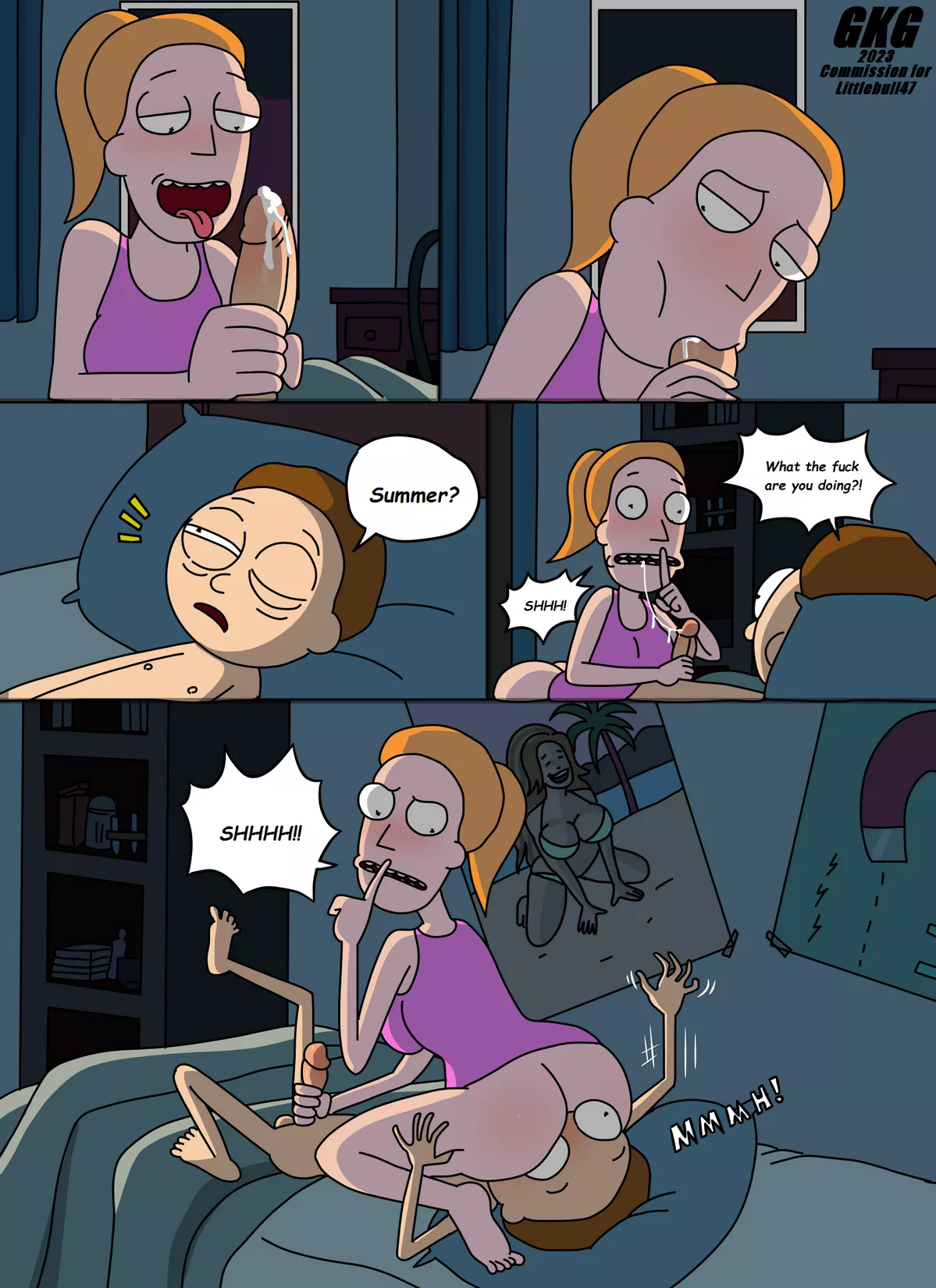 Close Encounters of the Butt Kind, 1. Close Encounters of the Butt Kind: (Rick And Morty), page 3 of 37