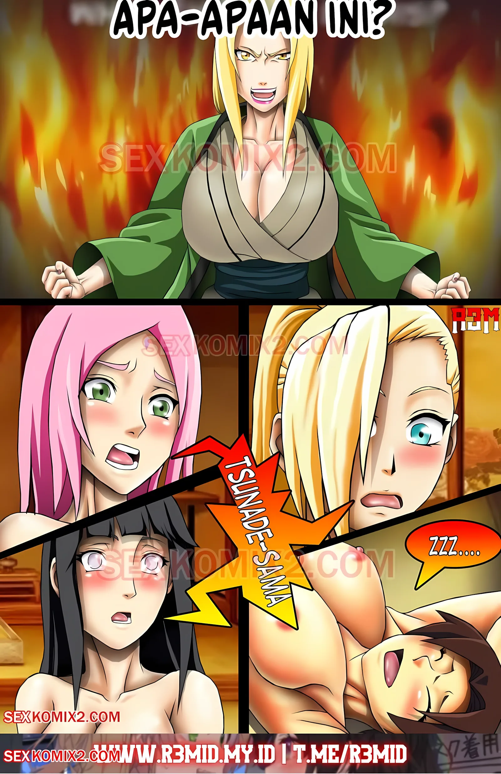 Hen-Party (Naruto) [SexKomix], Hen-Party (Naruto), page 7 of 14