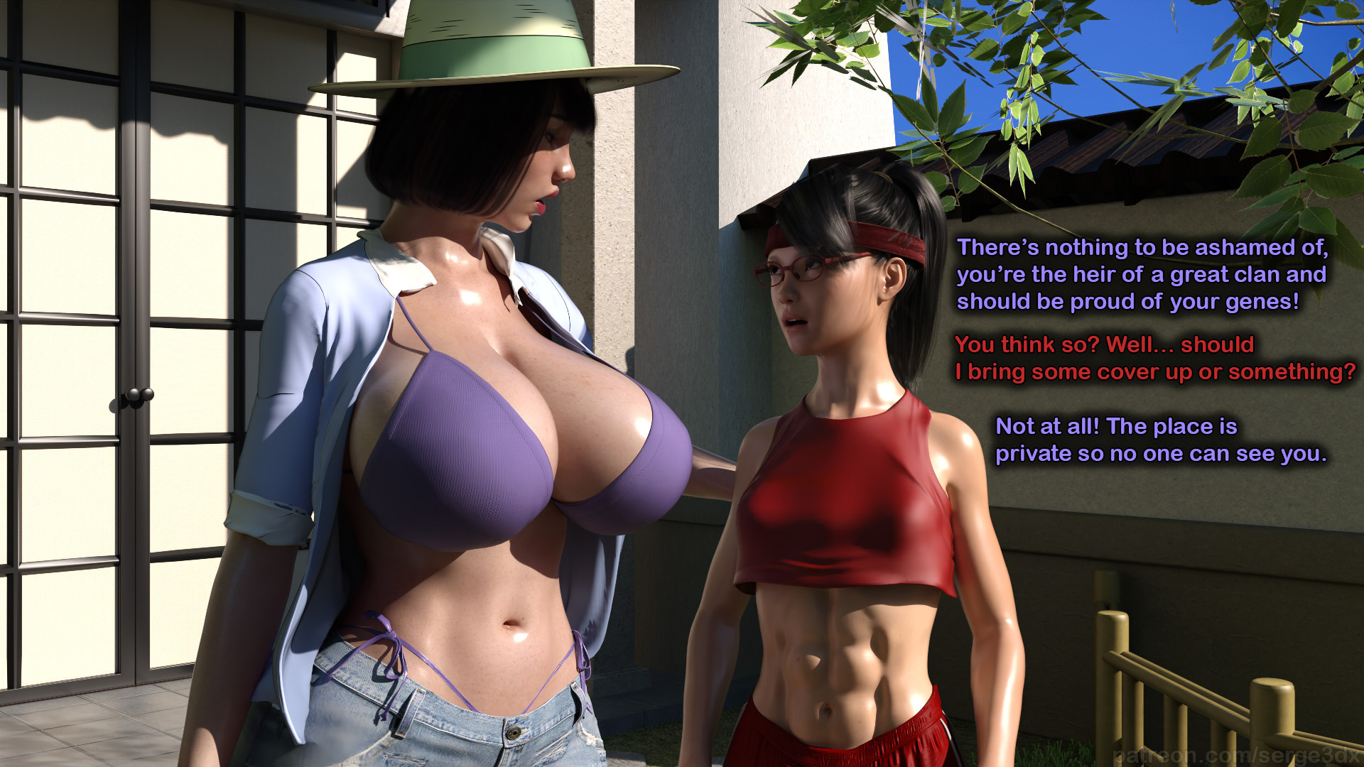 Hinata And Sarada [Serge3DX], Hinata And Sarada 1, page 14 of 108