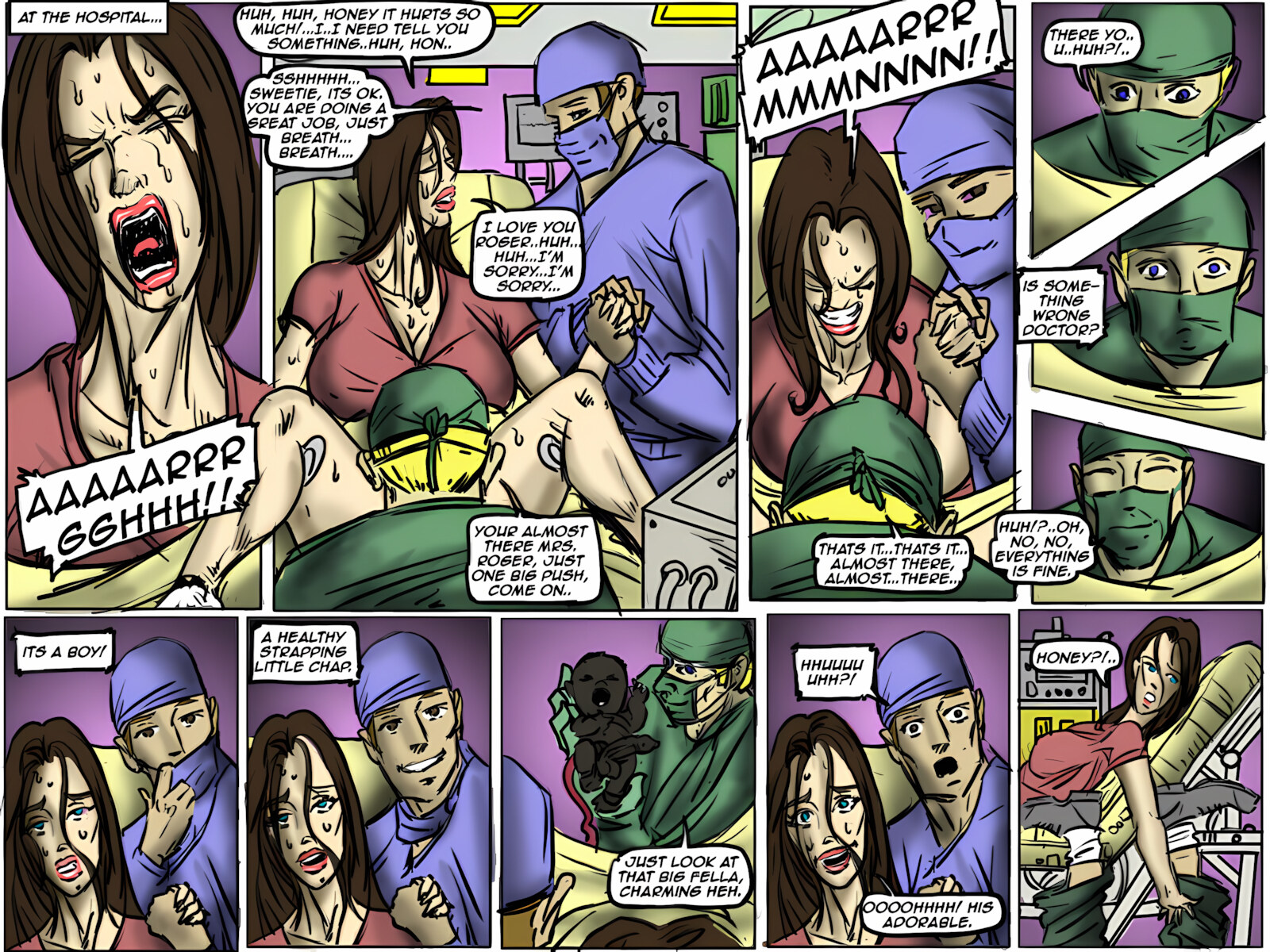 Horny Mothers [IllustratedInterracial], Horny Mothers 2.2, page 3 of 40