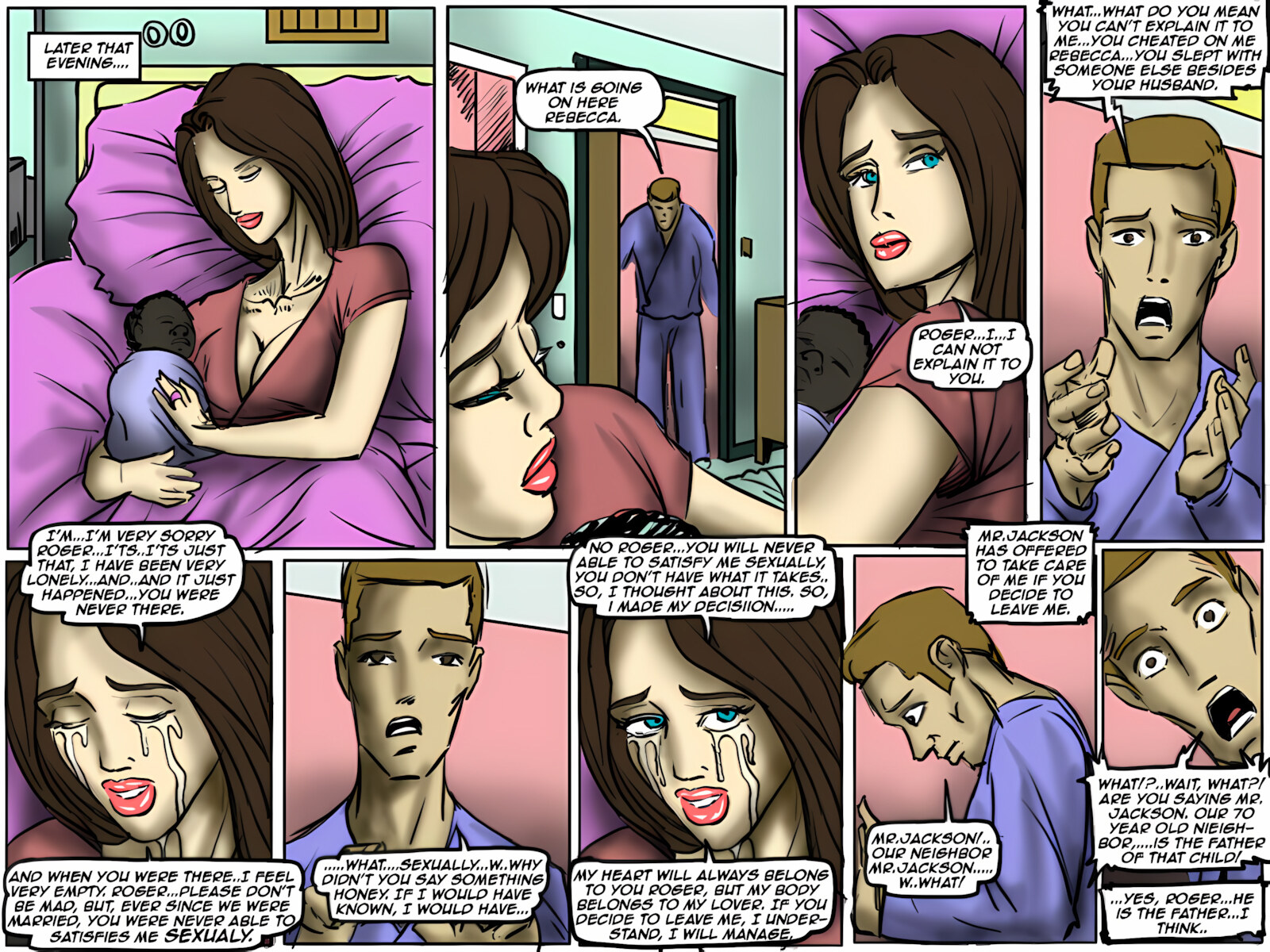 Horny Mothers [IllustratedInterracial], Horny Mothers 2.2, page 4 of 40