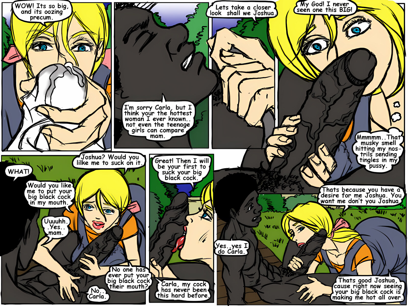 Horny Mothers [IllustratedInterracial], Horny Mothers 1, page 6 of 14