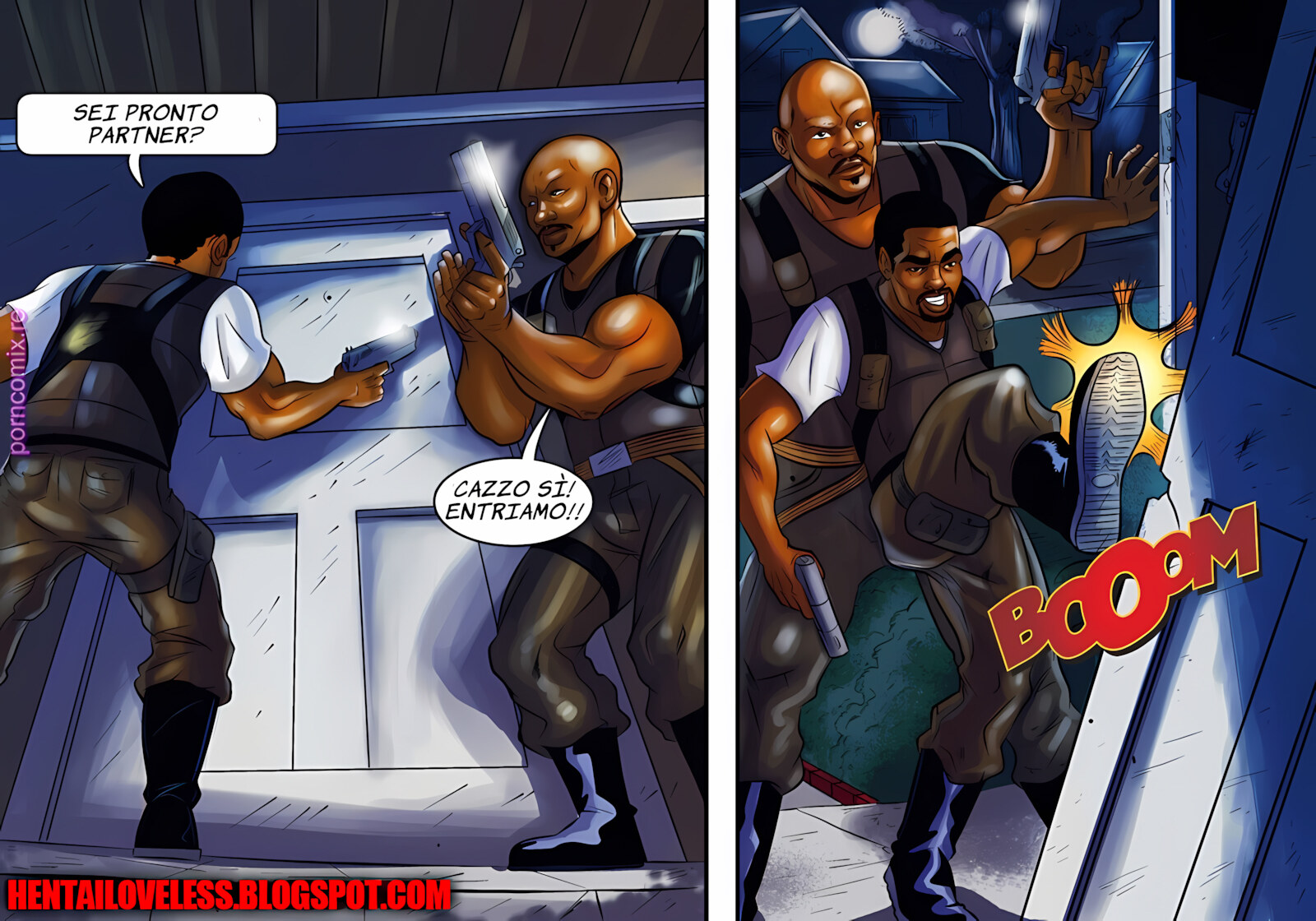 Immigration Patrol [BlackNWhiteComics], Immigration Patrol, page 2 of 20