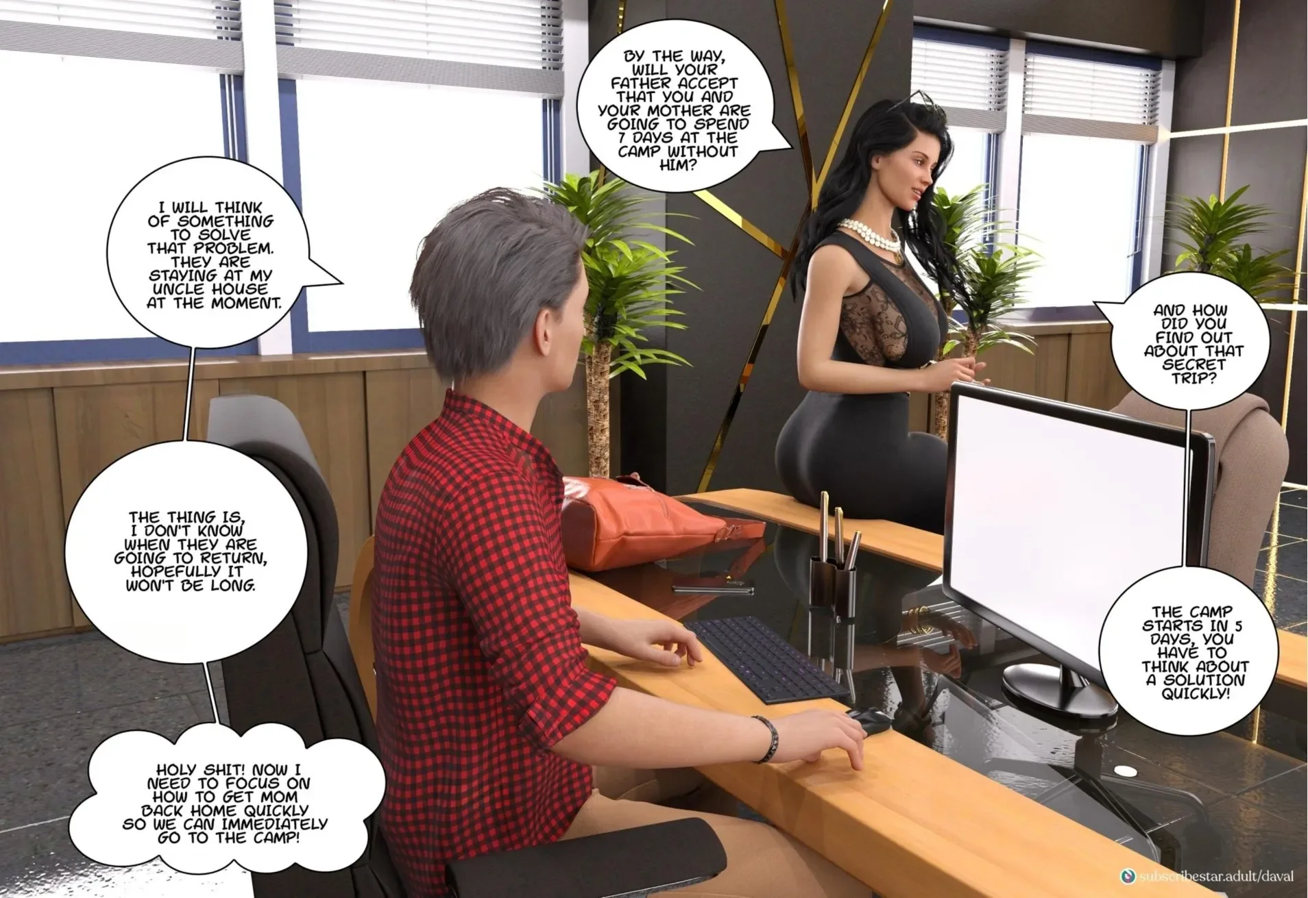 Immoral Desires 11-14 [Daval3D], Immoral Desires 14, page 40 of 155