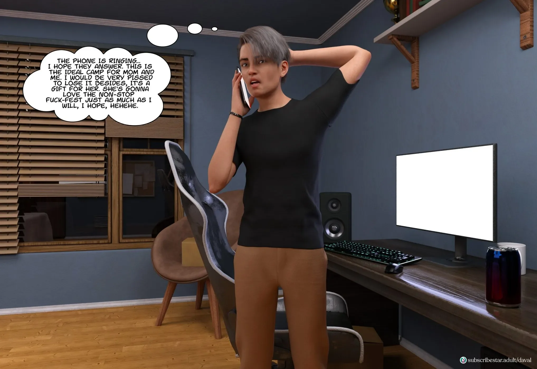 Immoral Desires 11-14 [Daval3D], Immoral Desires 14, page 5 of 155