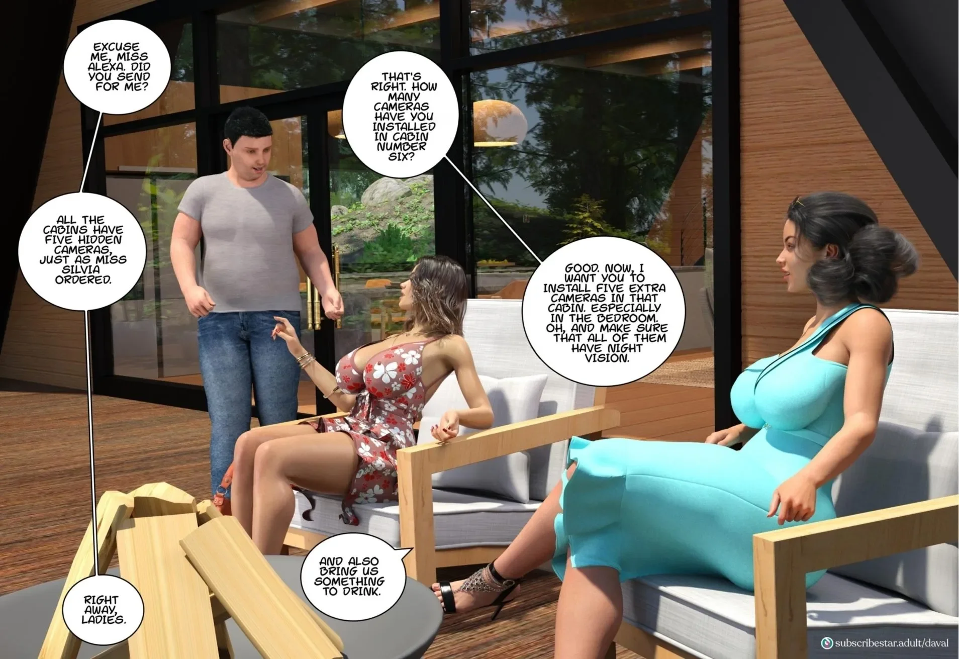 Immoral Desires 11-14 [Daval3D], Immoral Desires 14, page 55 of 155