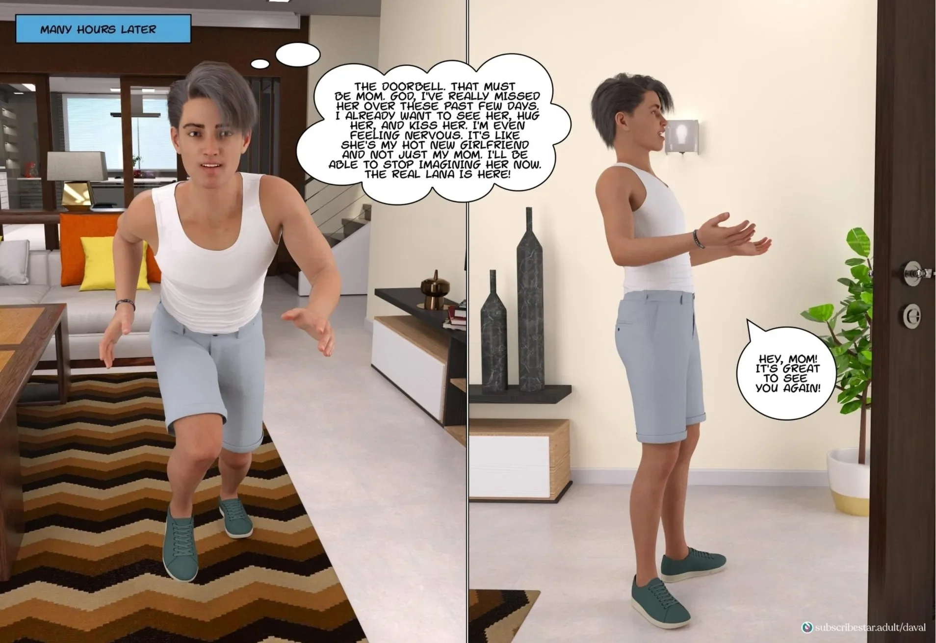 Immoral Desires 11-14 [Daval3D], Immoral Desires 14, page 72 of 155