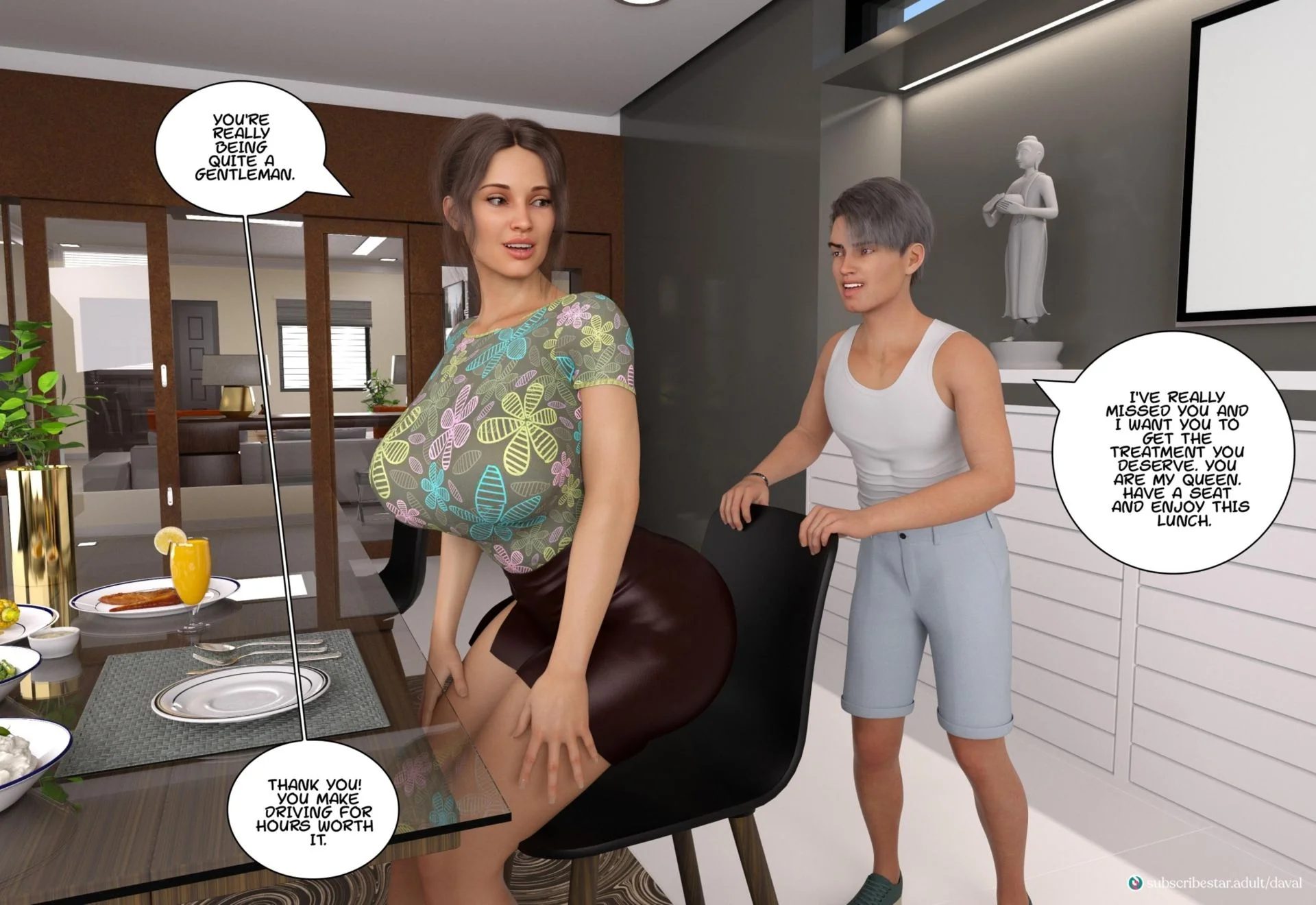Immoral Desires 11-14 [Daval3D], Immoral Desires 14, page 77 of 155