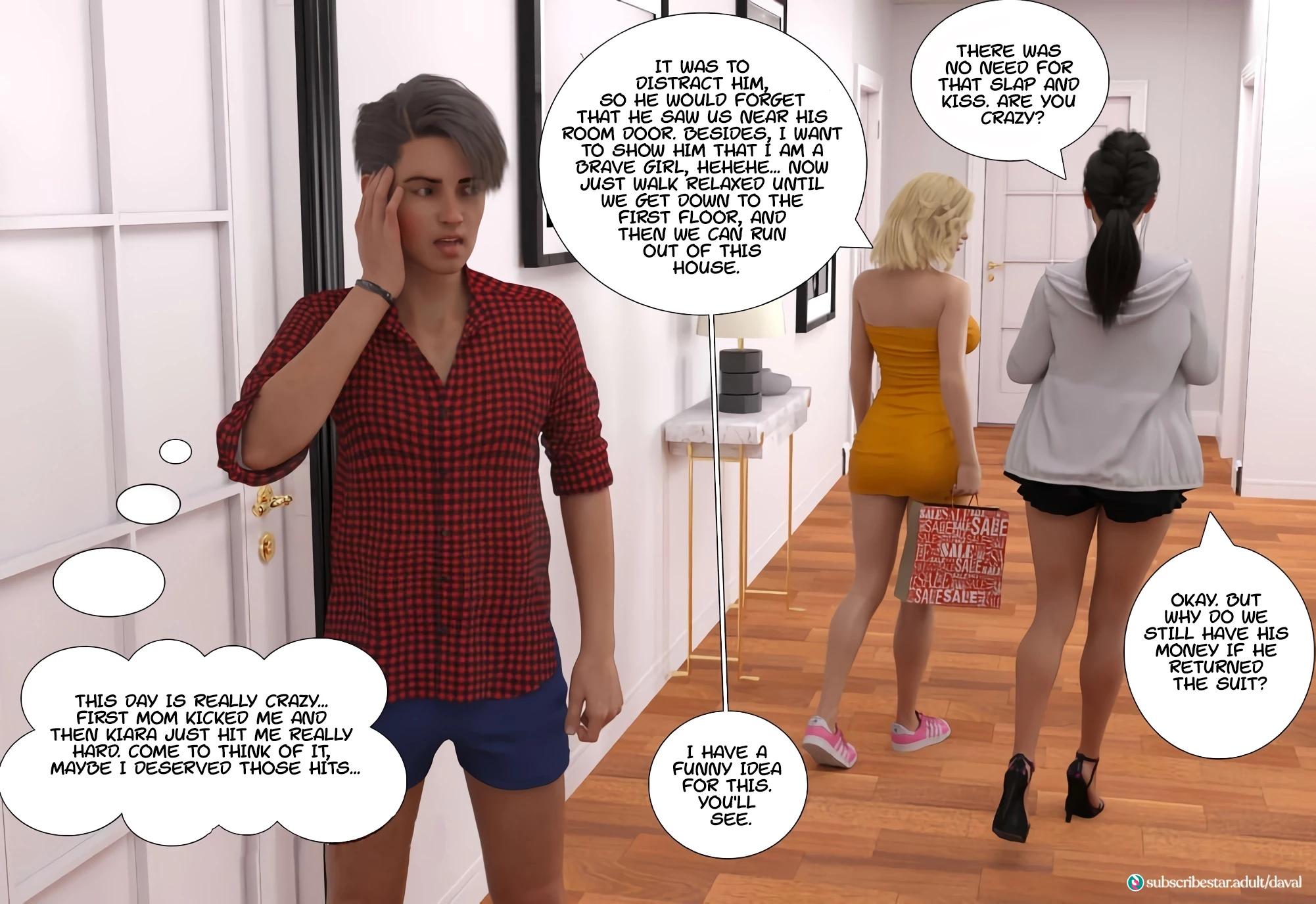 Immoral Desires 11-14 [Daval3D], Immoral Desires 12, page 51 of 137