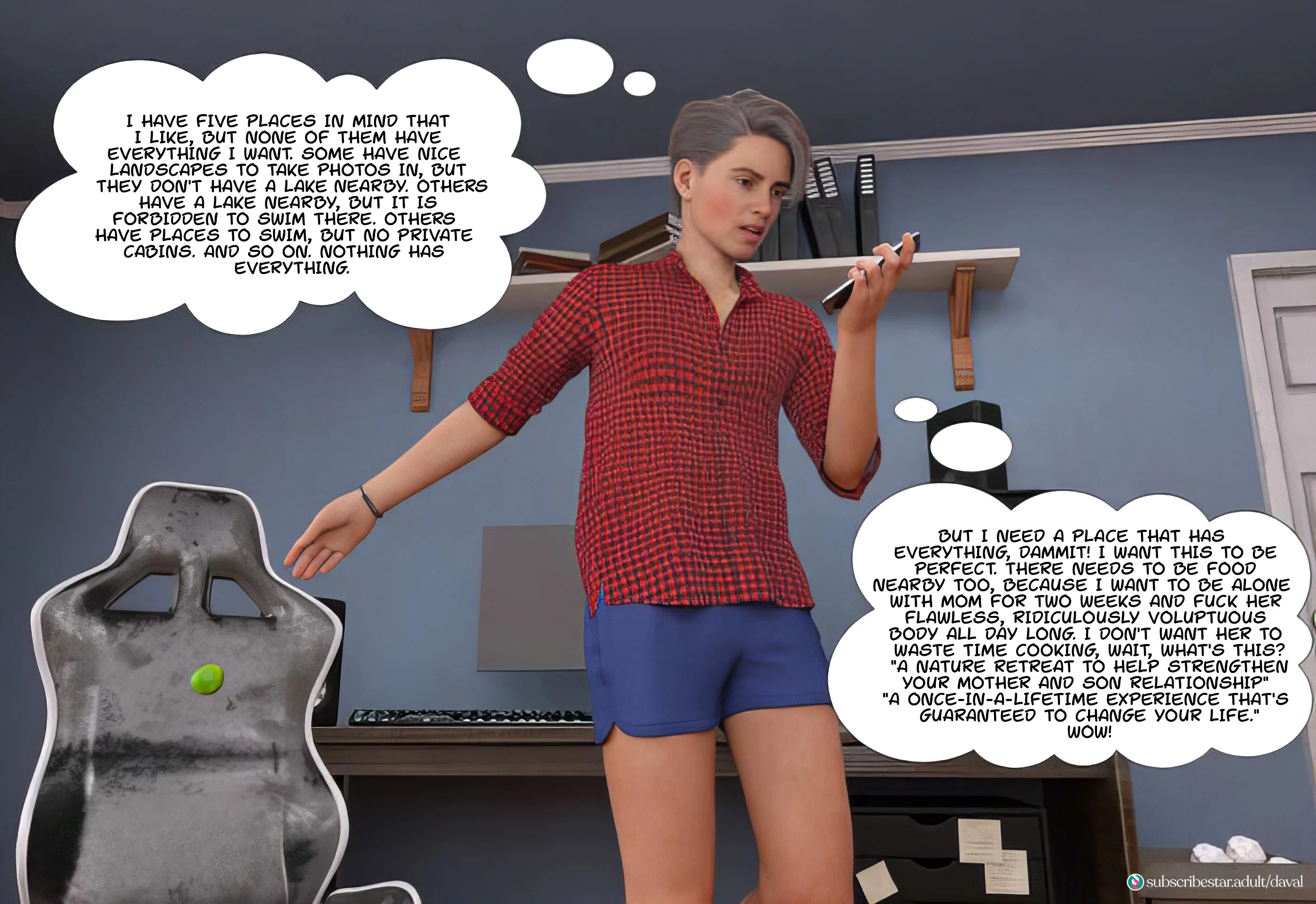Immoral Desires 11-14 [Daval3D], Immoral Desires 12, page 53 of 137