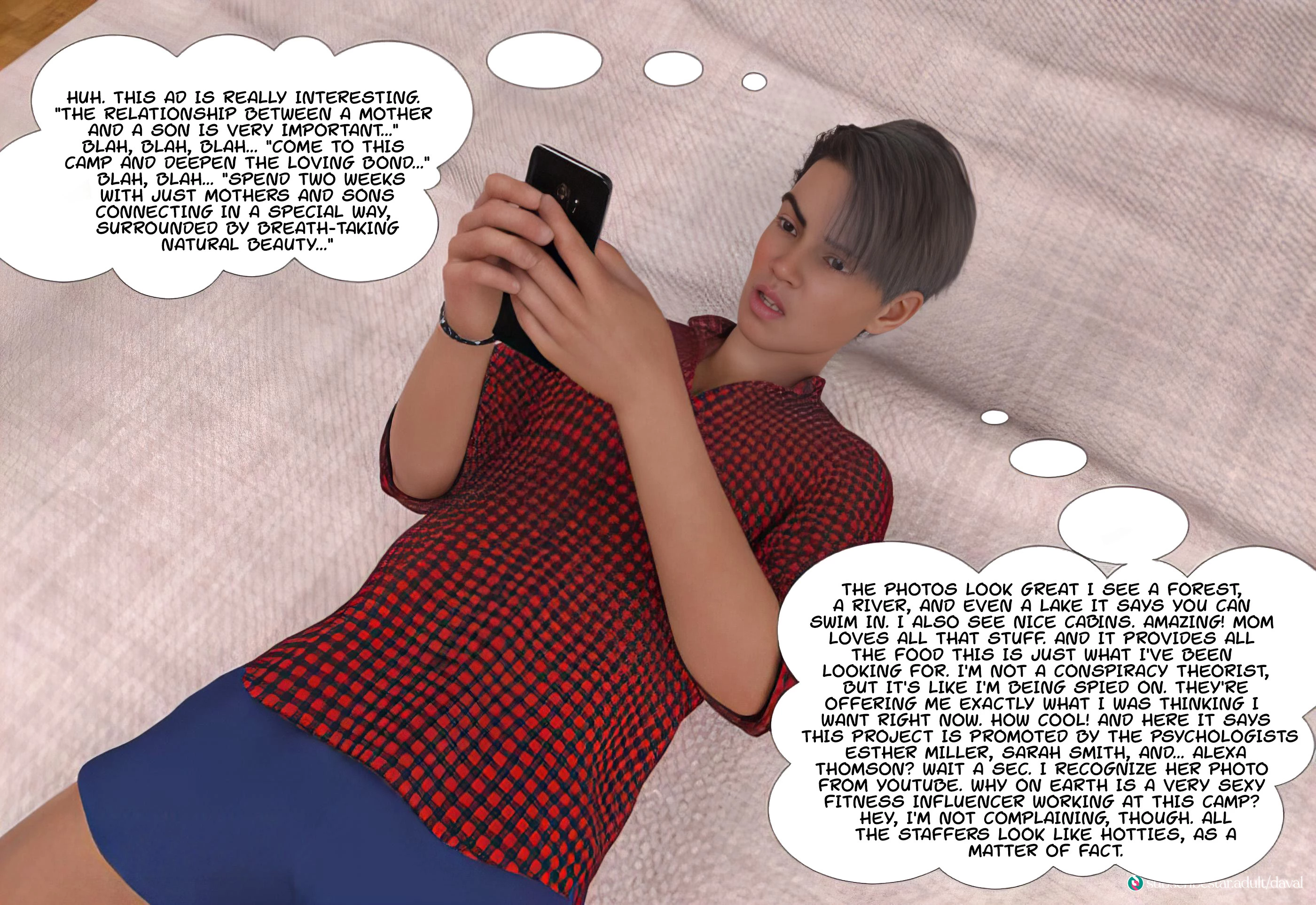 Immoral Desires 11-14 [Daval3D], Immoral Desires 12, page 54 of 137