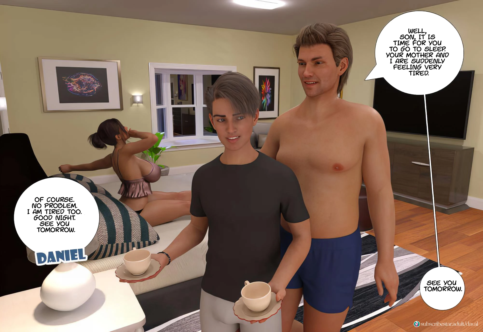 Immoral Desires 11-14 [Daval3D], Immoral Desires 12, page 10 of 137