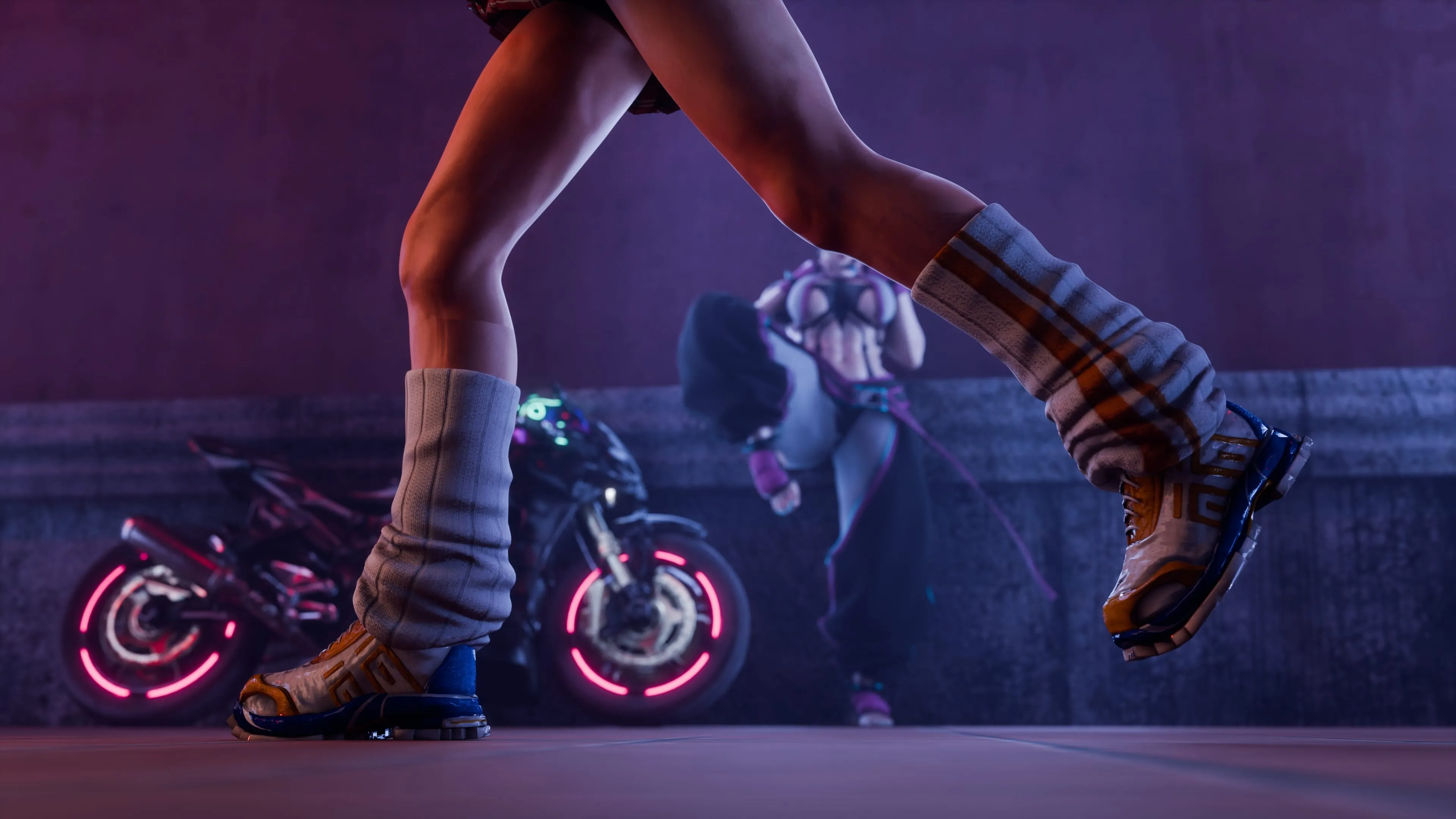 Juri Han – Marked By The Spider (Street Fighter), 1.5 . Juri Han - Marked By The Spider - Textless - Chapter 1 [PervertMuffinMajima], page 84 of 144