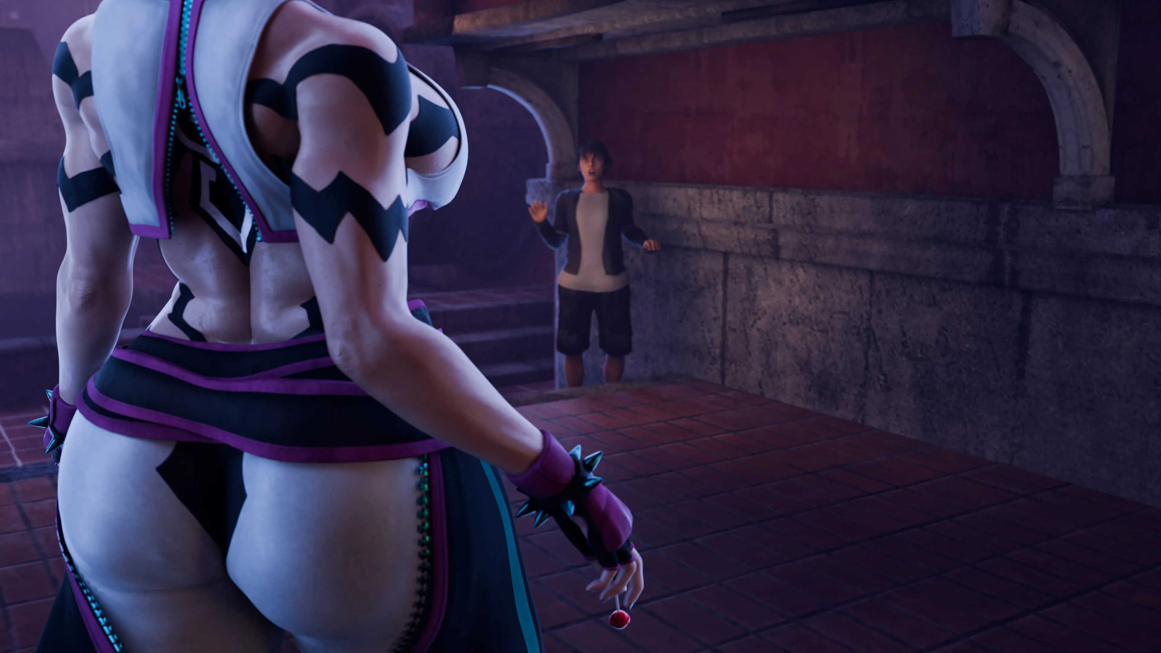 Juri Han – Marked By The Spider (Street Fighter), 1.5 . Juri Han - Marked By The Spider - Textless - Chapter 1 [PervertMuffinMajima], page 88 of 144