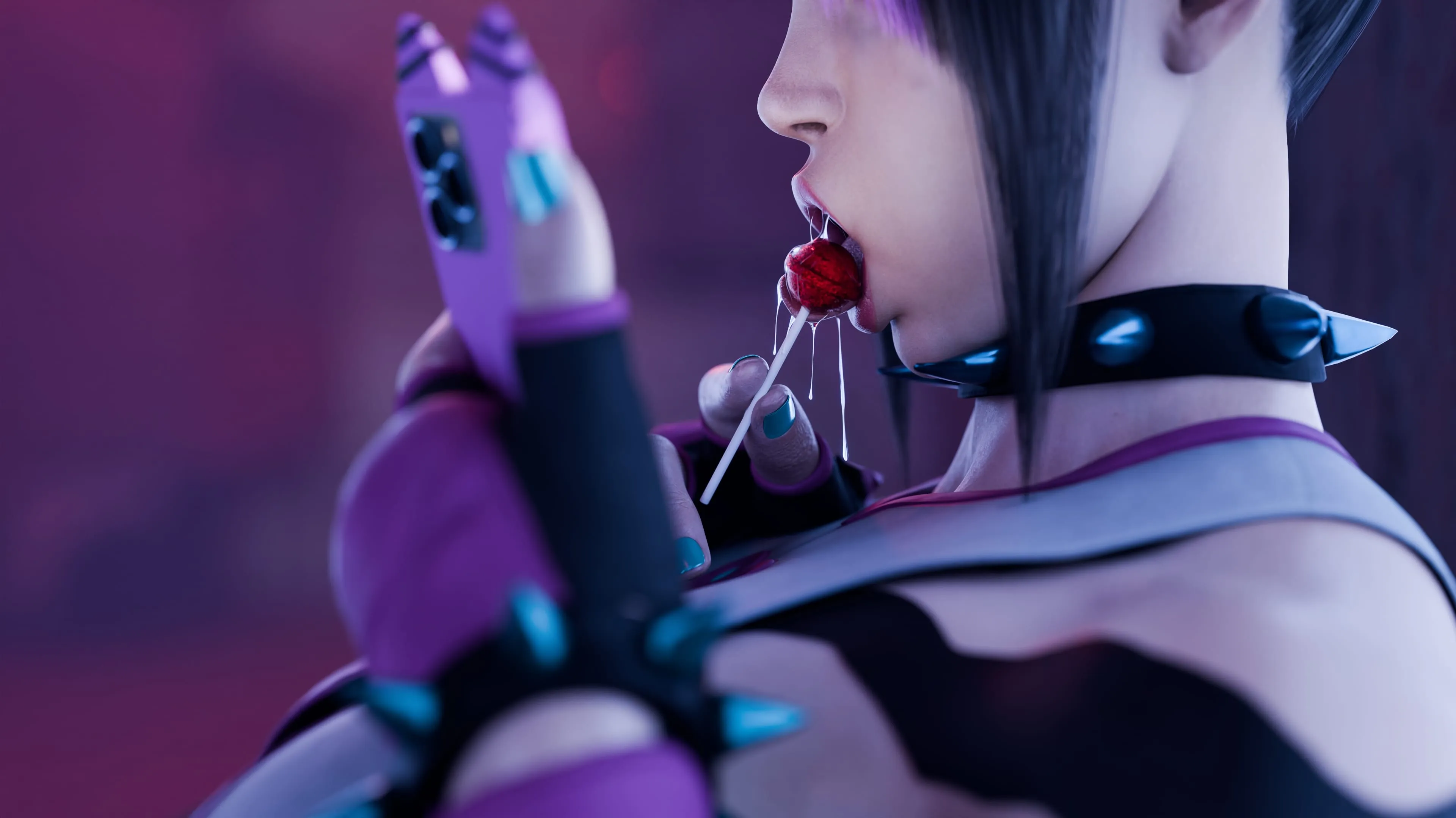 Juri Han – Marked By The Spider (Street Fighter), 1.5 . Juri Han - Marked By The Spider - Textless - Chapter 1 [PervertMuffinMajima], page 10 of 144