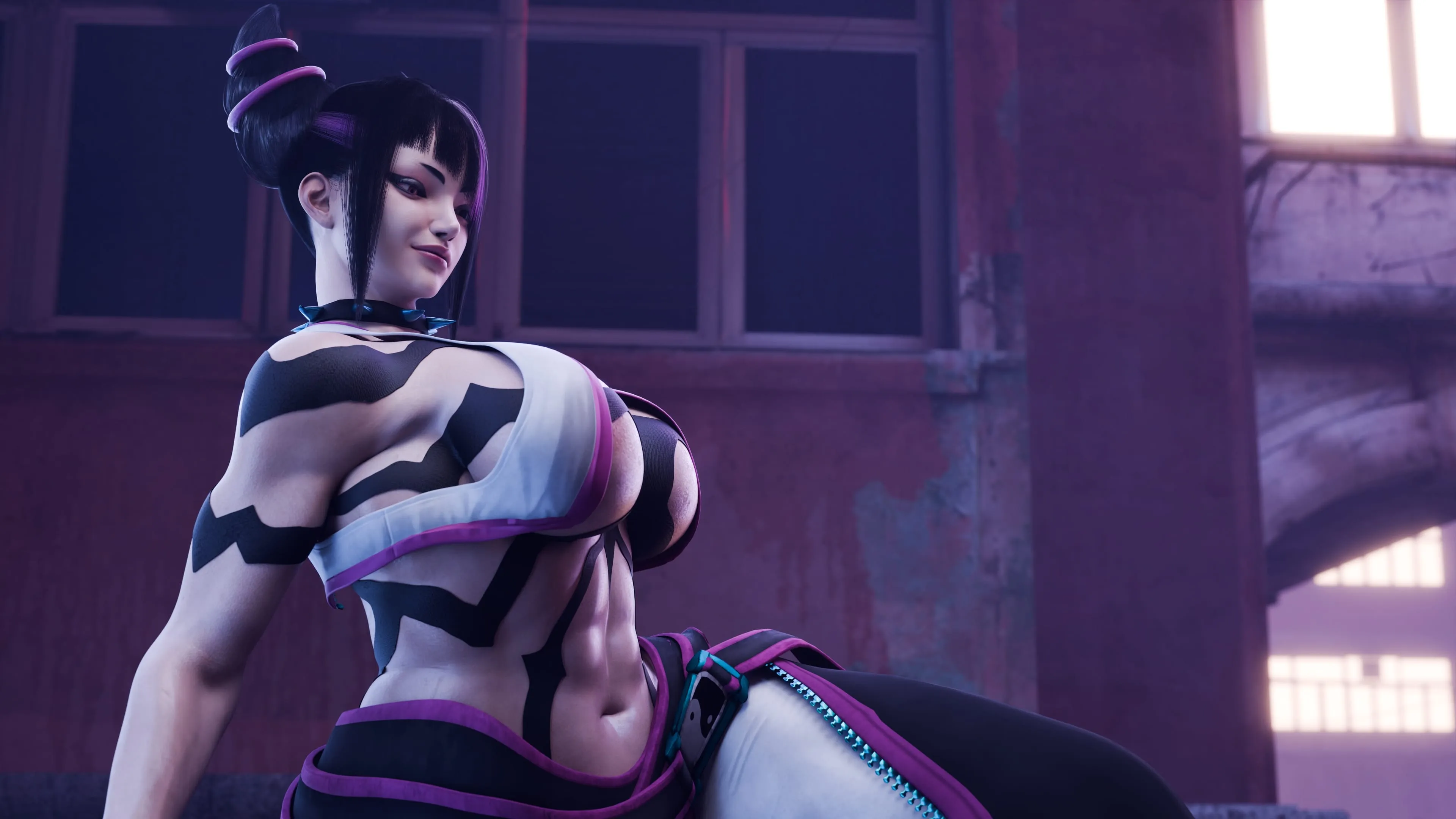 Juri Han – Marked By The Spider (Street Fighter), 1.5 . Juri Han - Marked By The Spider - Textless - Chapter 1 [PervertMuffinMajima], page 92 of 144