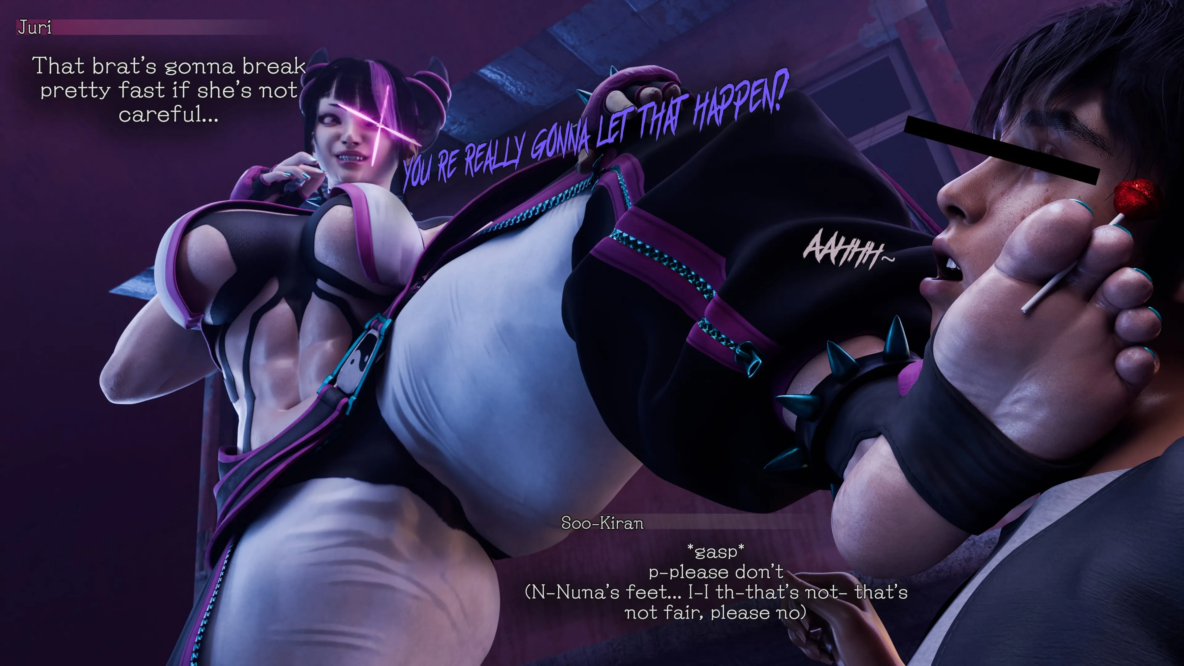 Juri Han – Marked By The Spider (Street Fighter), 1 . Juri Han - Marked By The Spider - Chapter 1 [PervertMuffinMajima], page 18 of 158