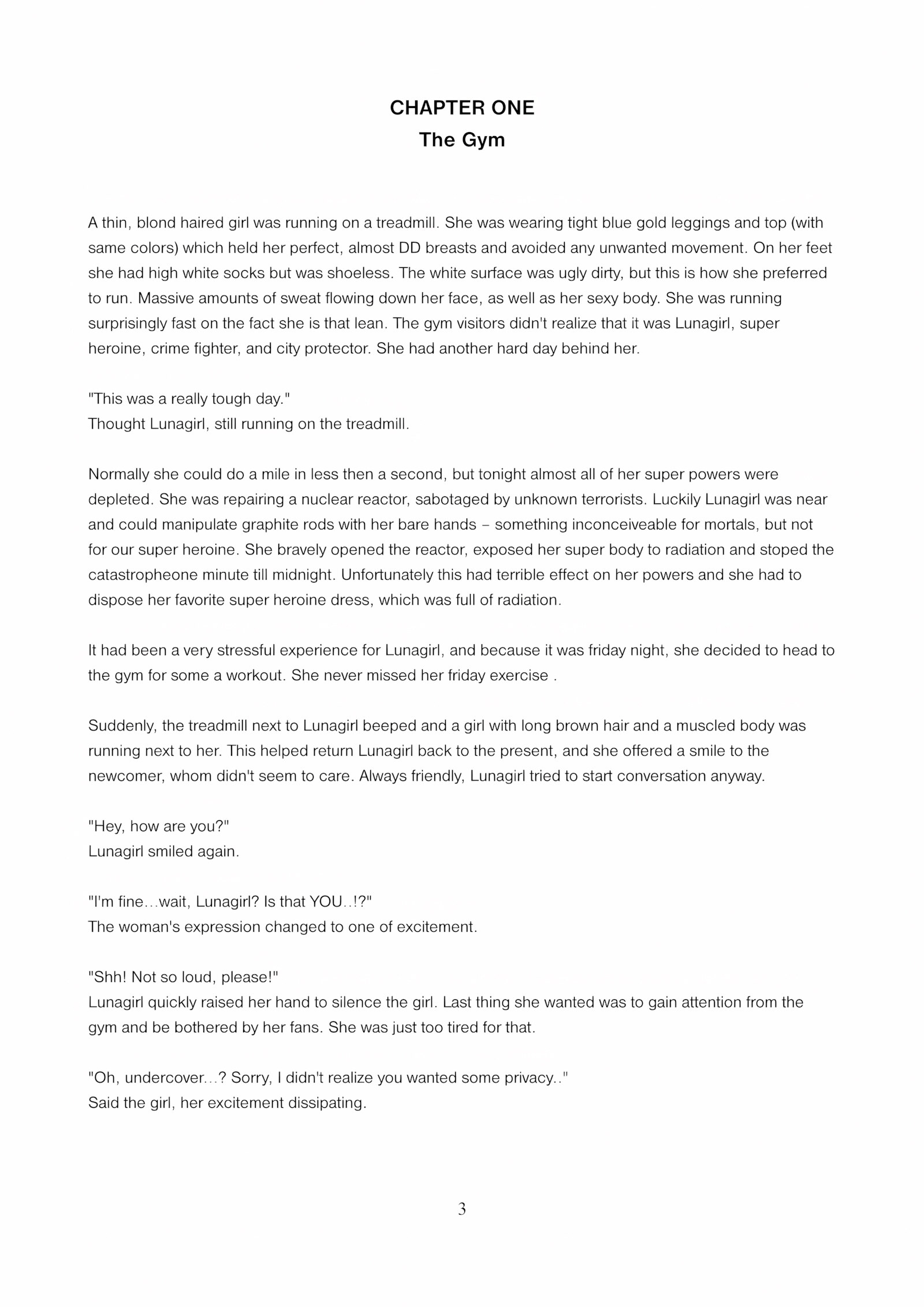 Lunagirl Taken [DBComix], Lunagirl Taken, page 3 of 84