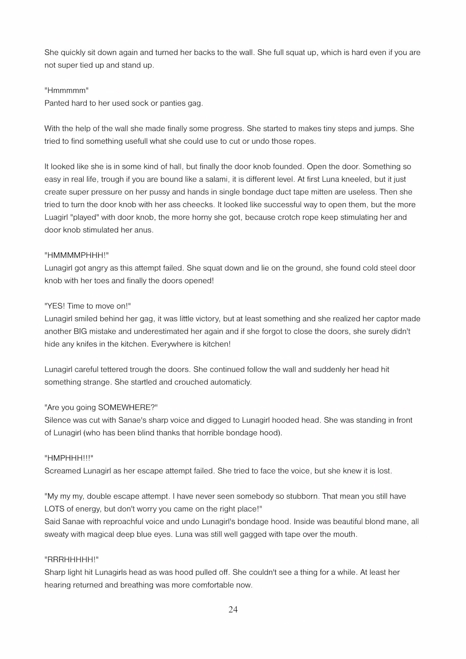 Lunagirl Taken [DBComix], Lunagirl Taken, page 24 of 84