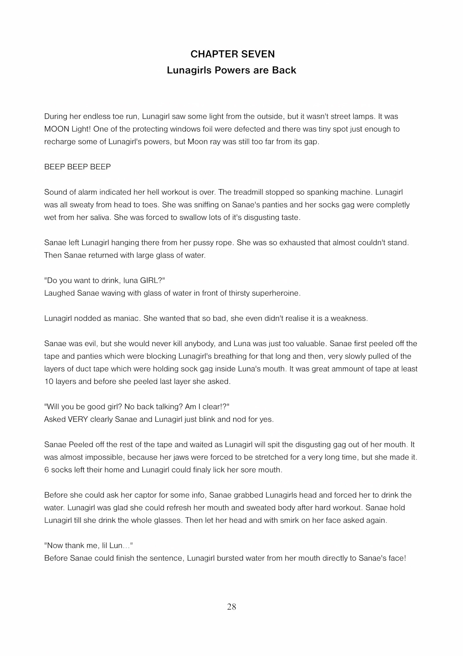 Lunagirl Taken [DBComix], Lunagirl Taken, page 28 of 84