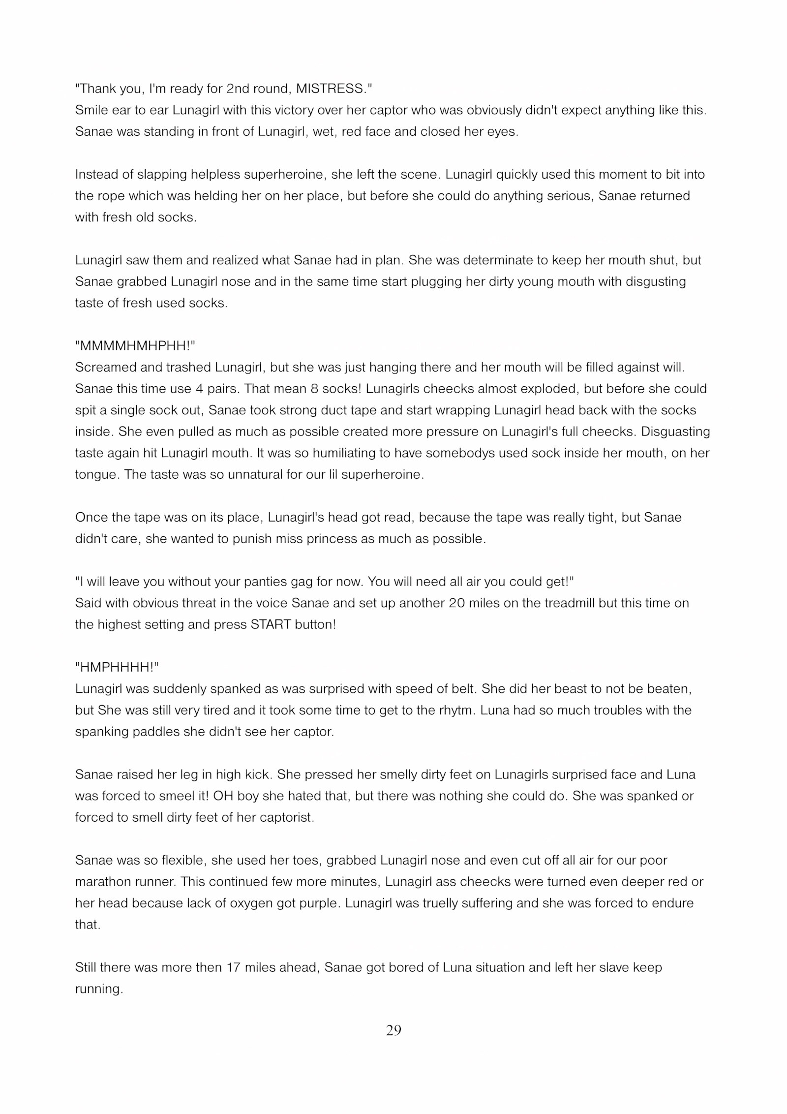 Lunagirl Taken [DBComix], Lunagirl Taken, page 29 of 84