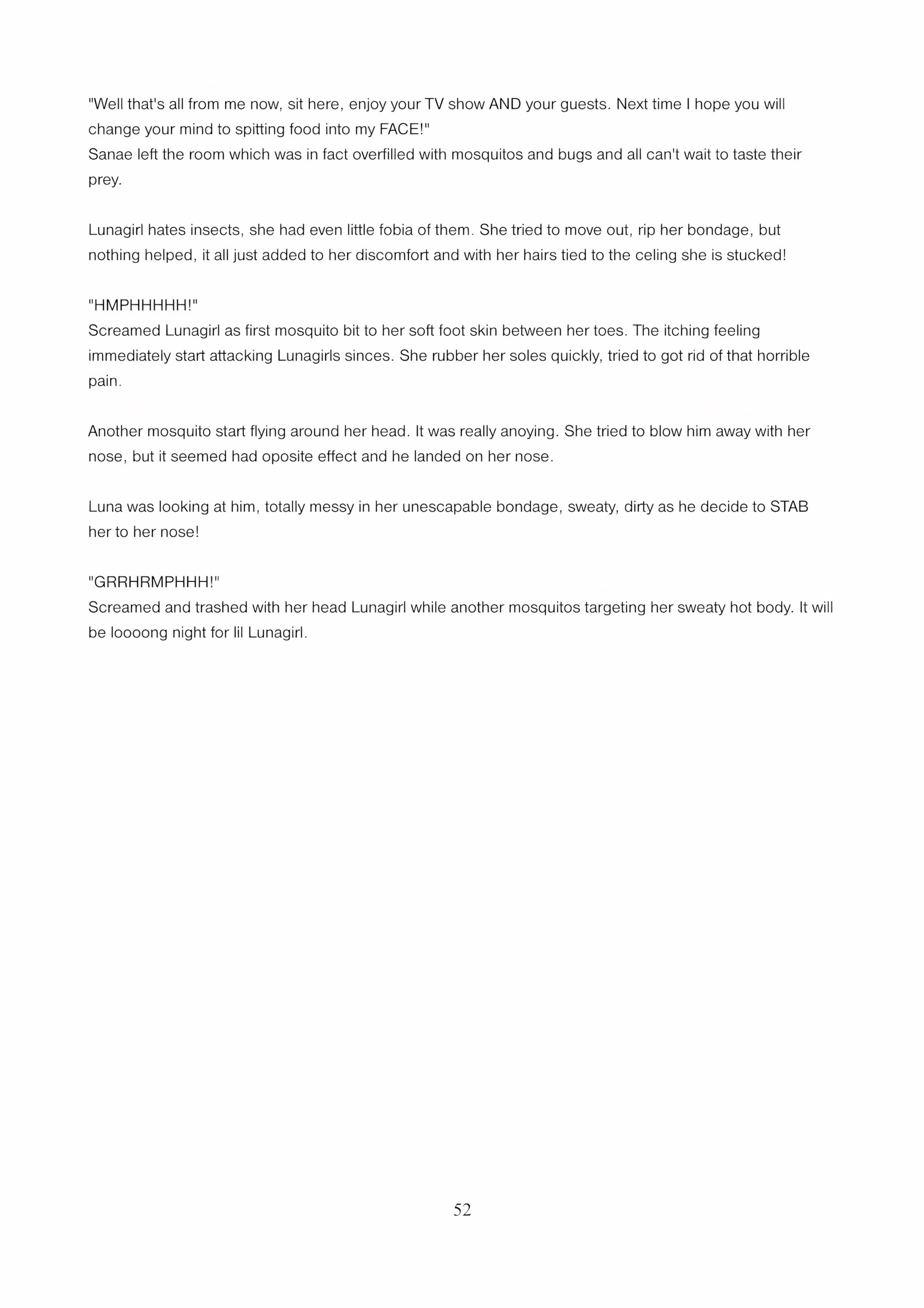 Lunagirl Taken [DBComix], Lunagirl Taken, page 52 of 84