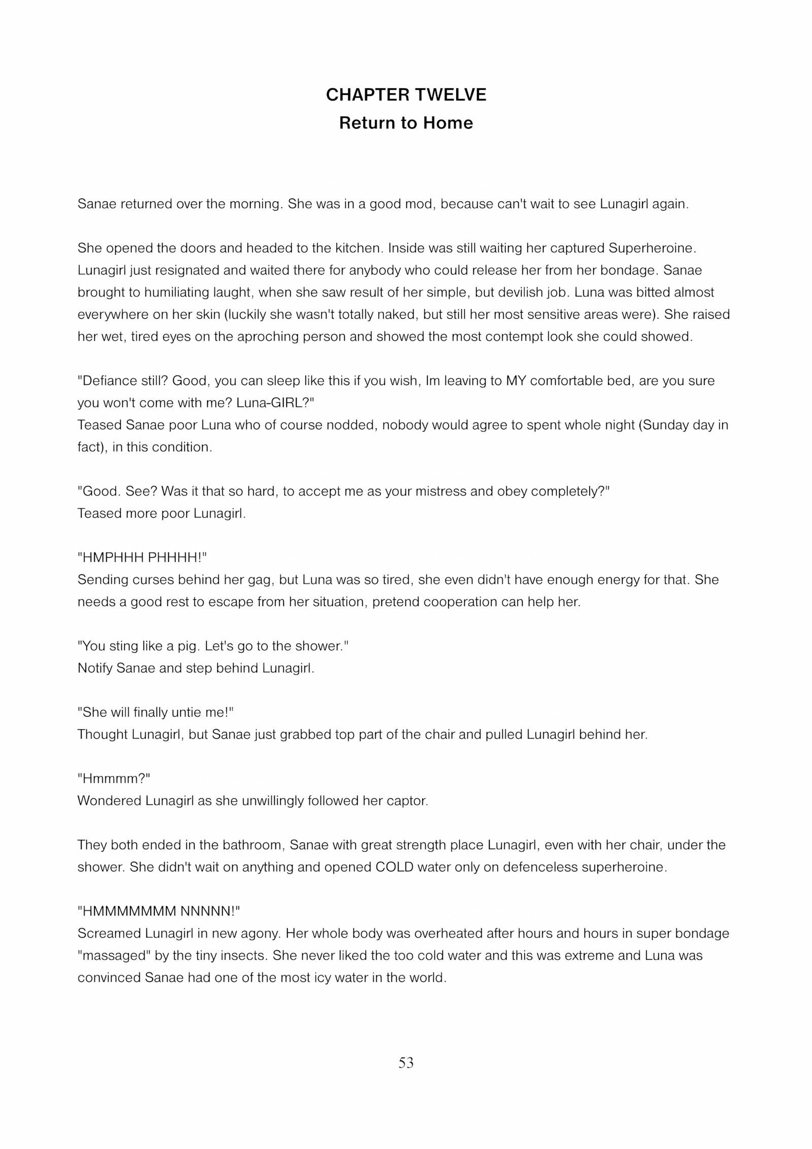 Lunagirl Taken [DBComix], Lunagirl Taken, page 53 of 84