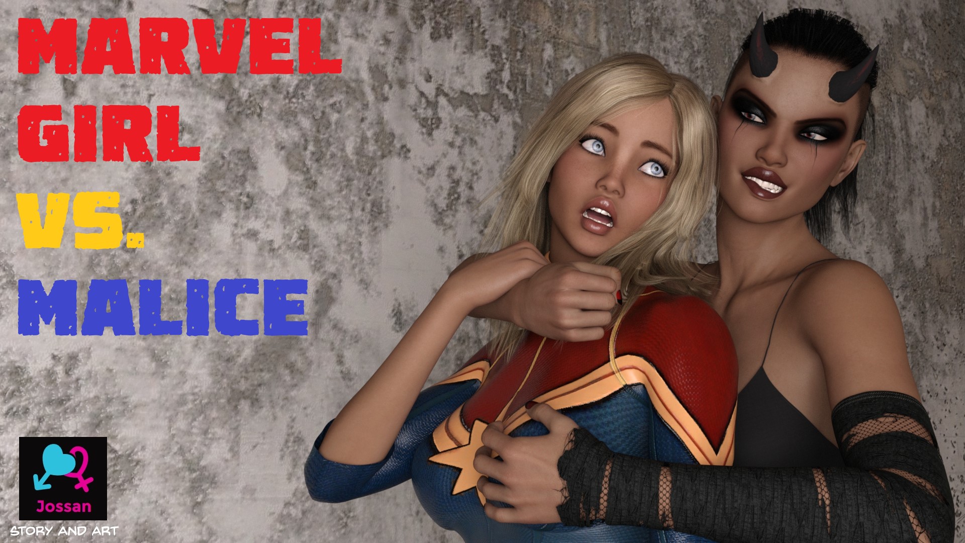 Marvel Girl vs. Malice [Jossan], Marvel Girl vs. Malice, page 1 of 74