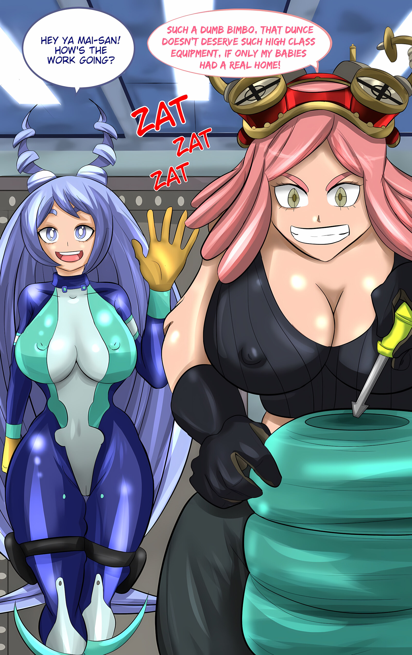 Mei Vs Nejire (doujin), Mei Vs Nejire (doujin), page 2 of 36