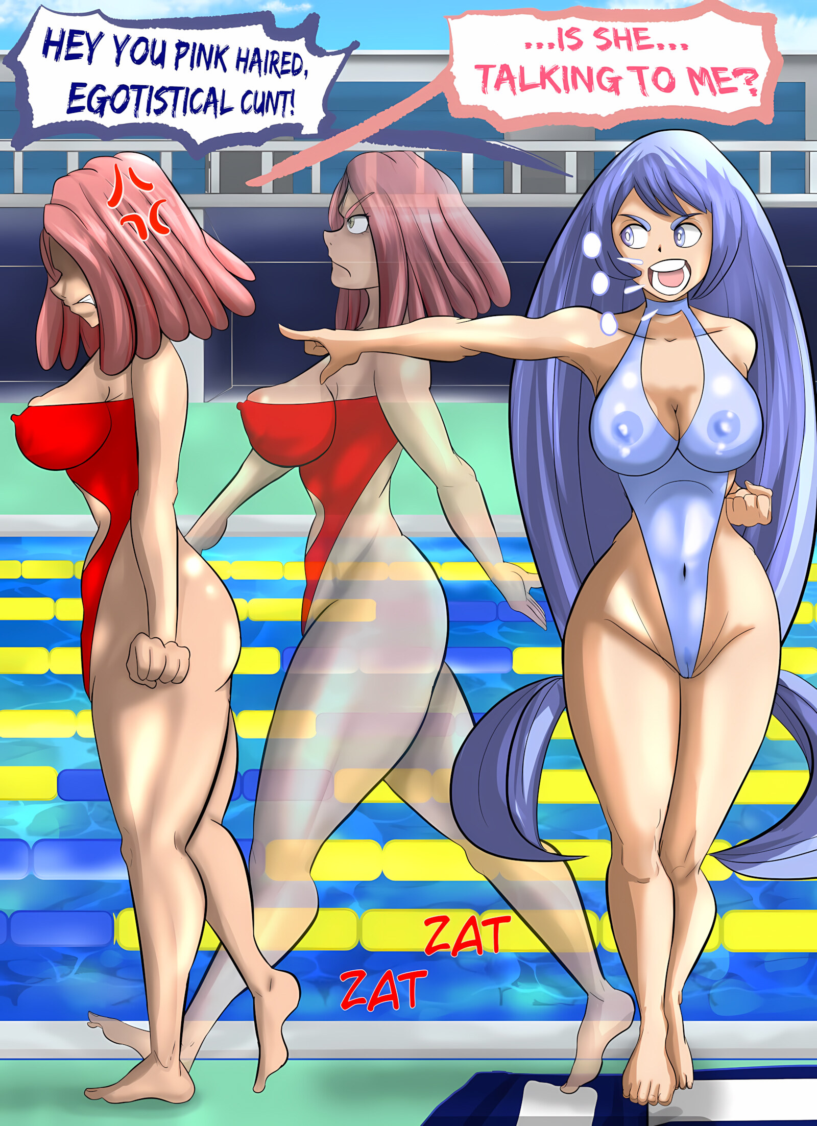 Mei Vs Nejire (doujin), Mei Vs Nejire (doujin), page 12 of 36