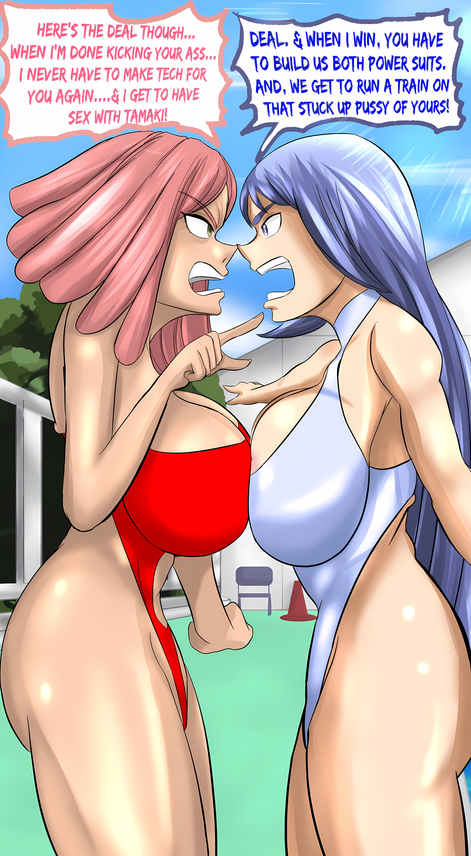 Mei Vs Nejire (doujin), Mei Vs Nejire (doujin), page 15 of 36