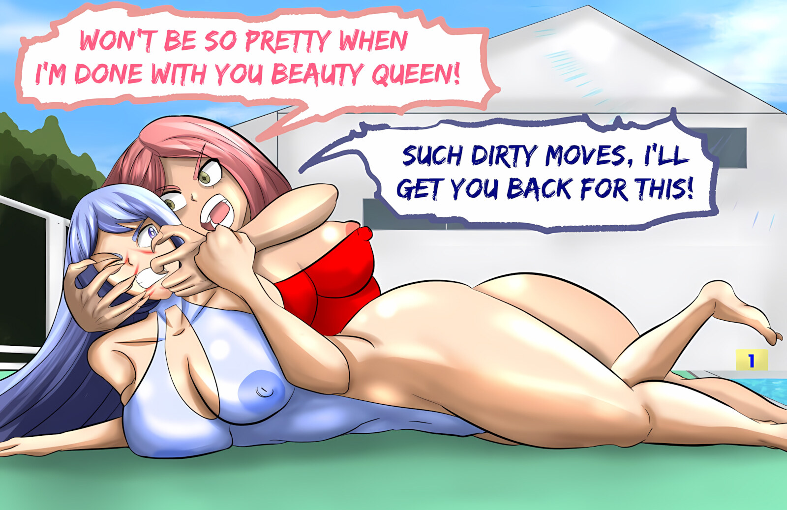 Mei Vs Nejire (doujin), Mei Vs Nejire (doujin), page 17 of 36
