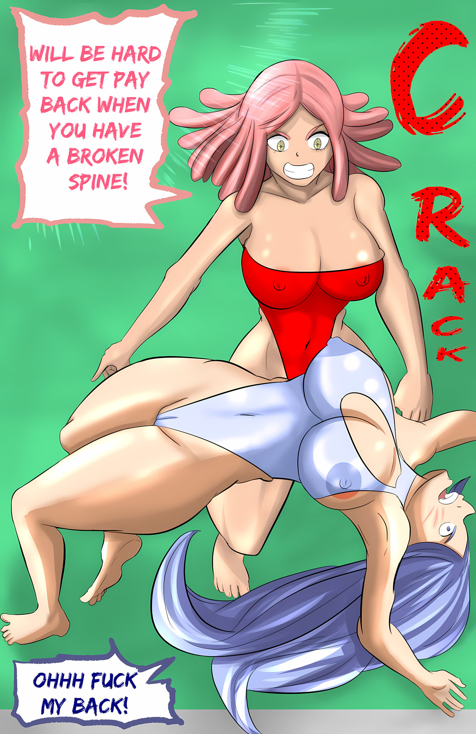 Mei Vs Nejire (doujin), Mei Vs Nejire (doujin), page 20 of 36