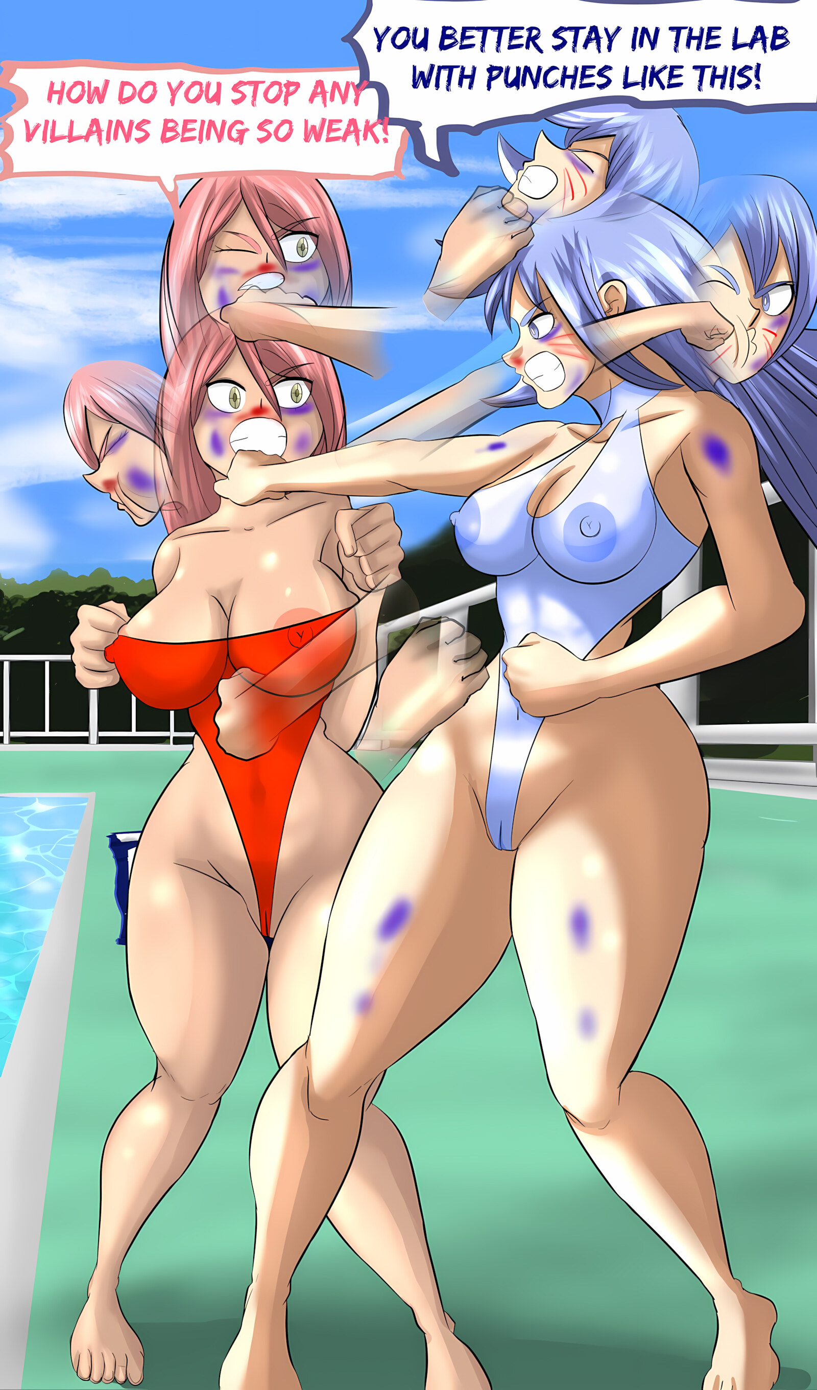 Mei Vs Nejire (doujin), Mei Vs Nejire (doujin), page 30 of 36